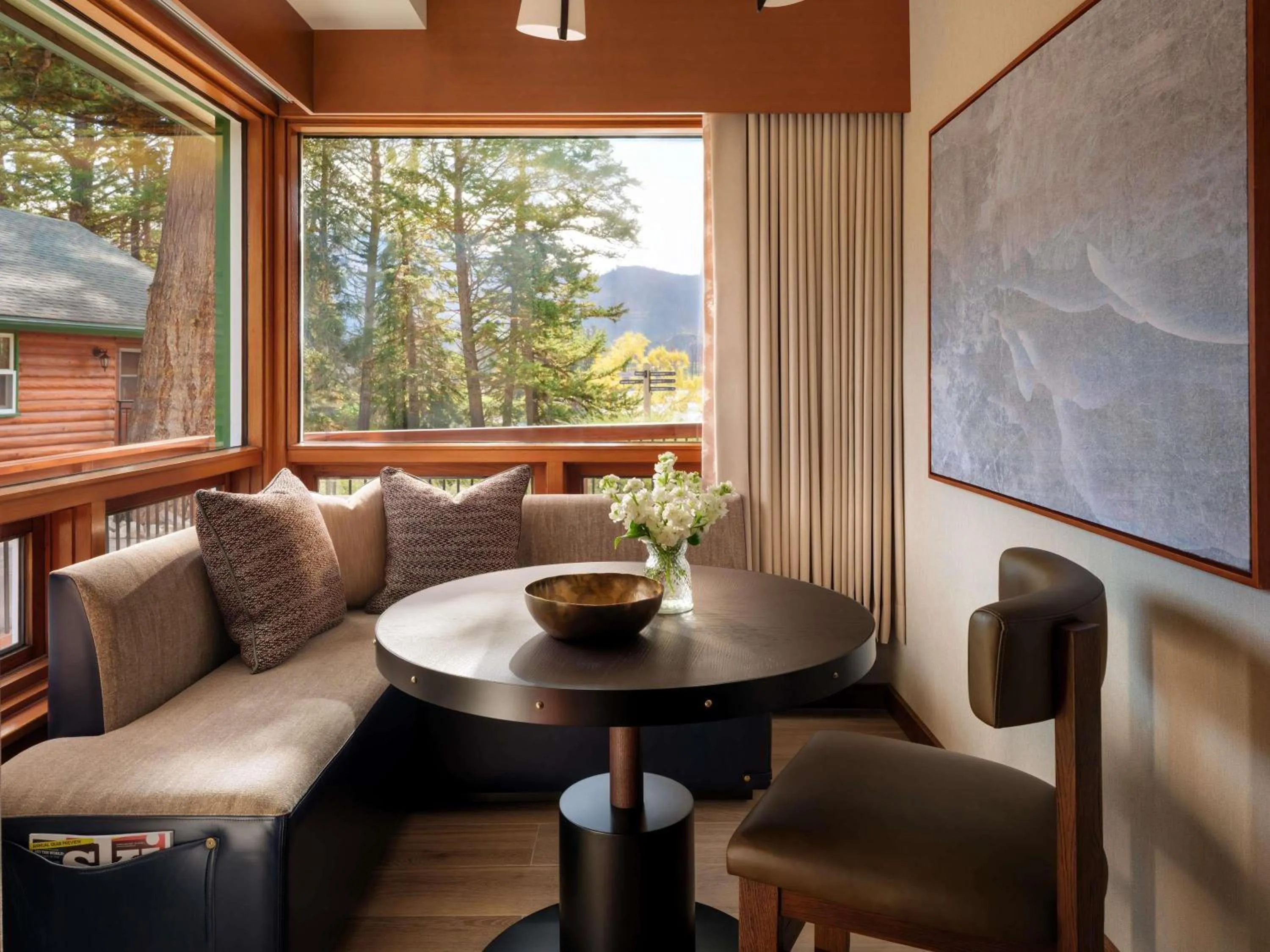 Bedroom in Fairmont Jasper Park Lodge