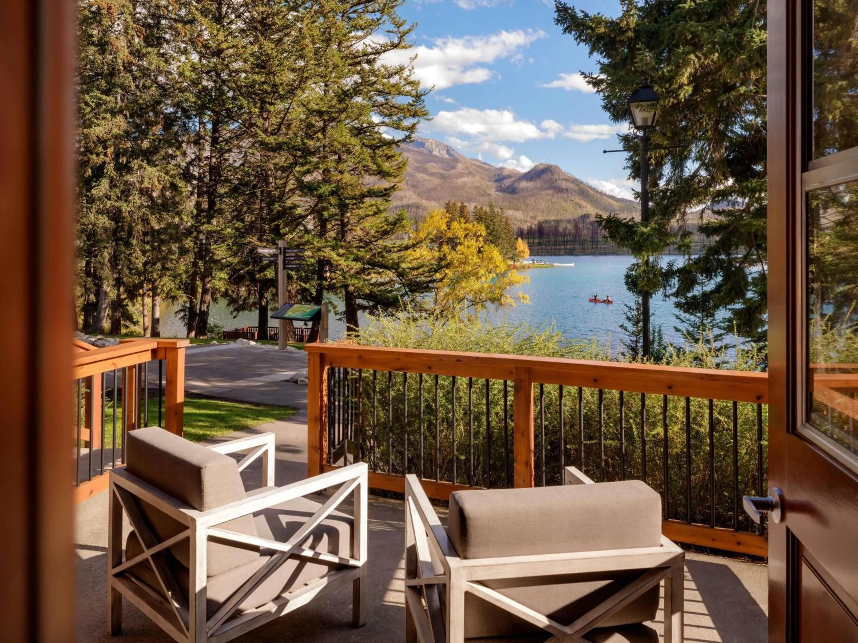 Bedroom in Fairmont Jasper Park Lodge