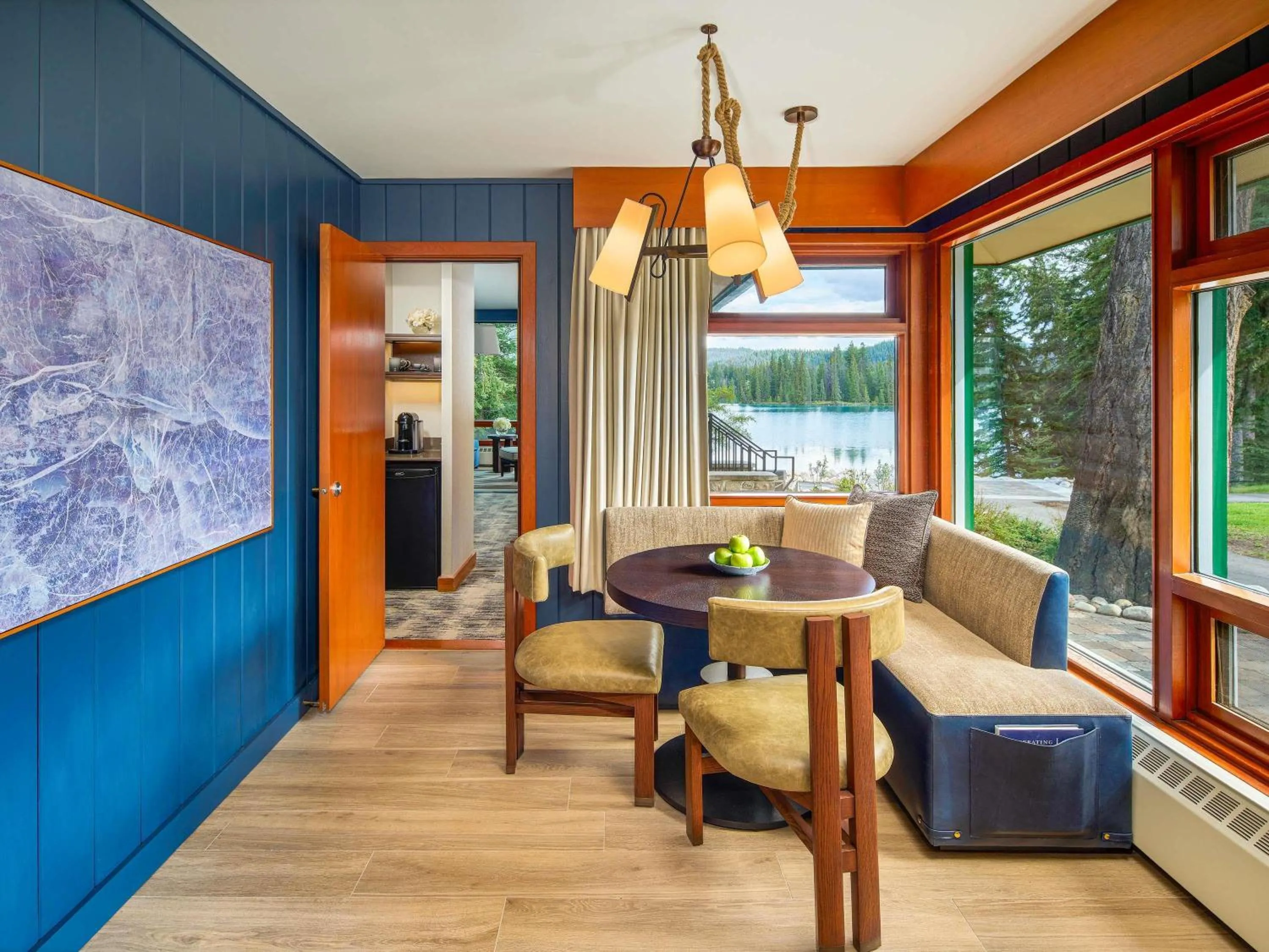 Bedroom in Fairmont Jasper Park Lodge