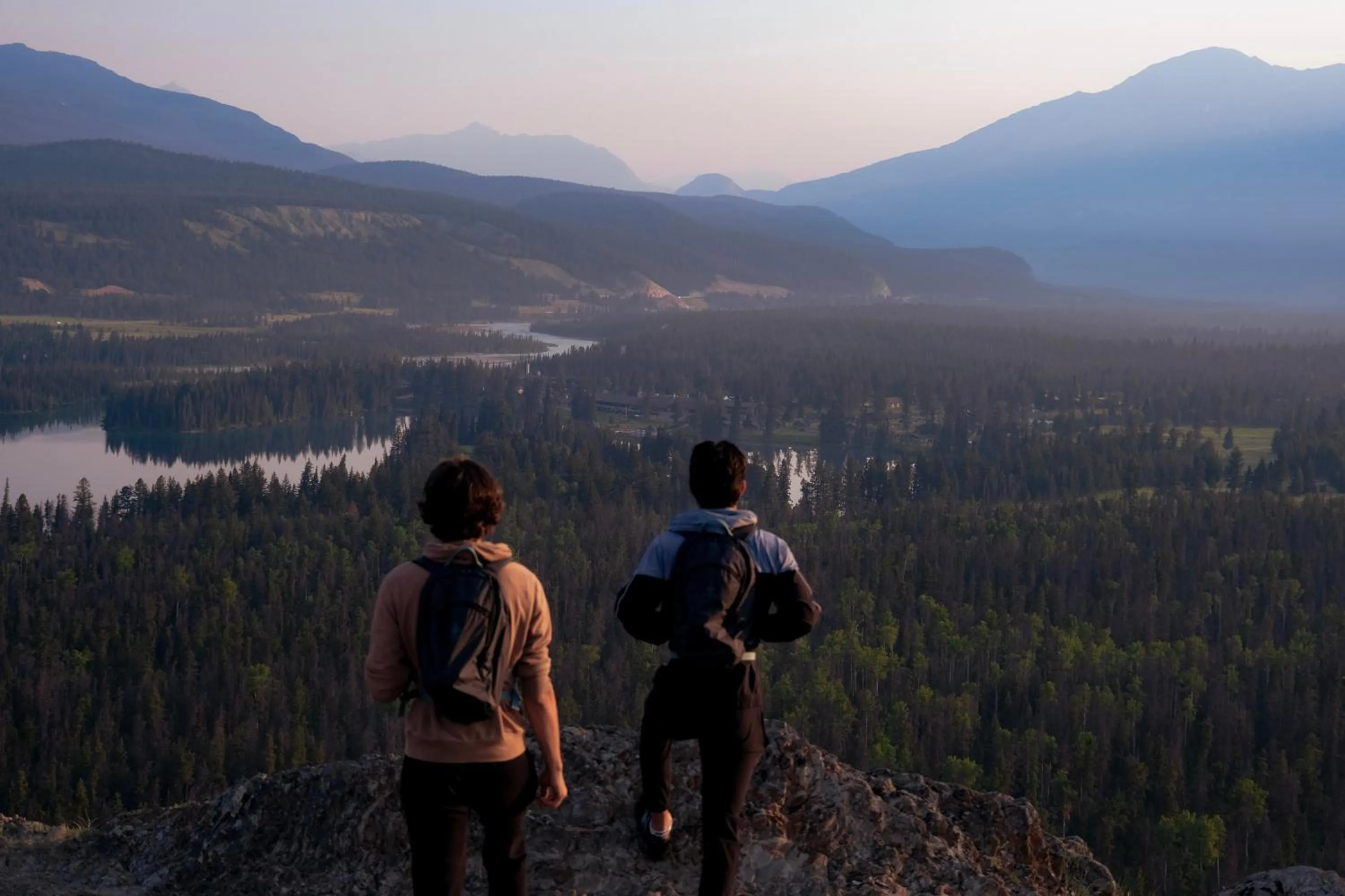 Hiking in Fairmont Jasper Park Lodge