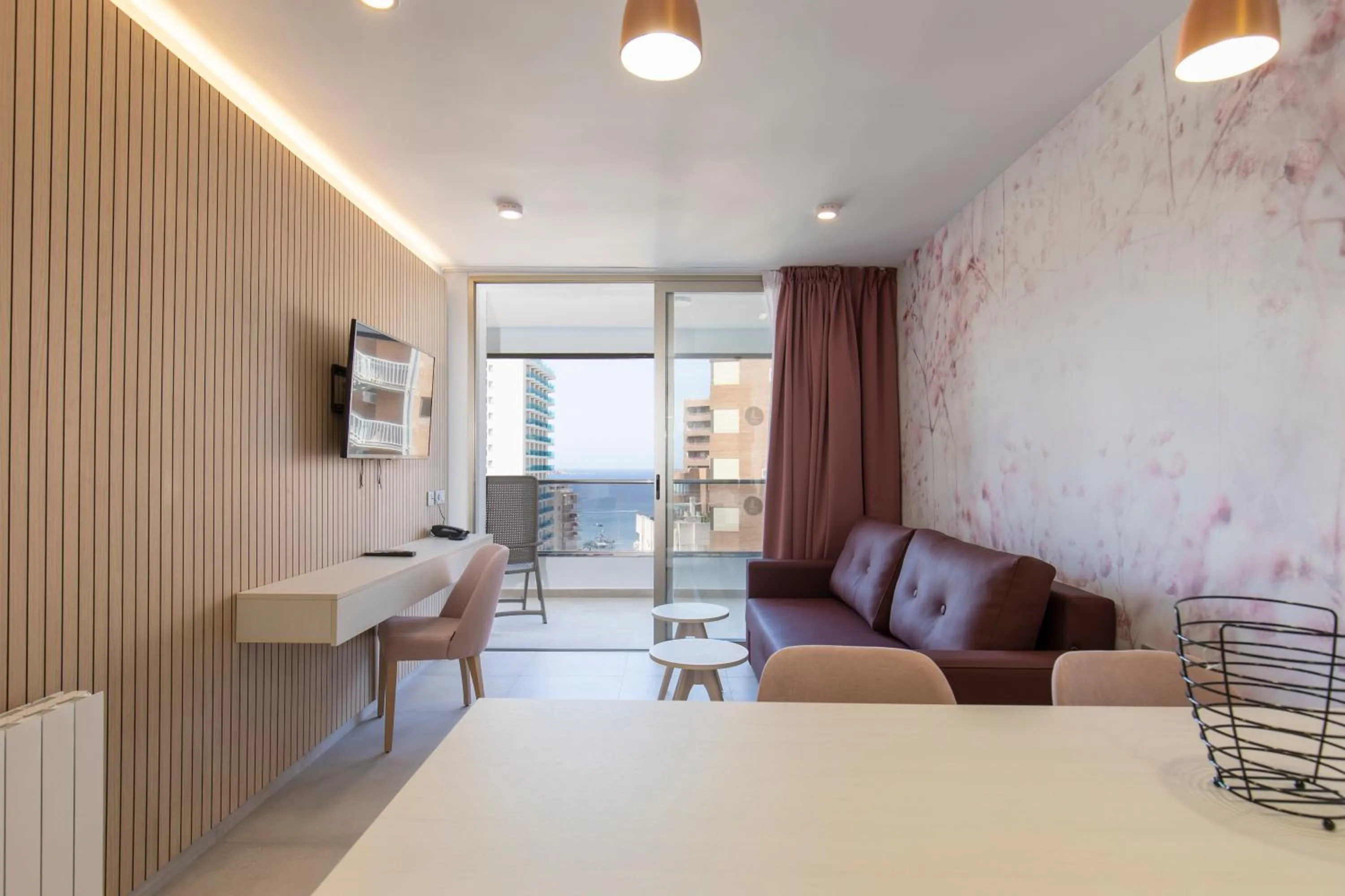 Living room in Aparthotel BCL Levante Beach