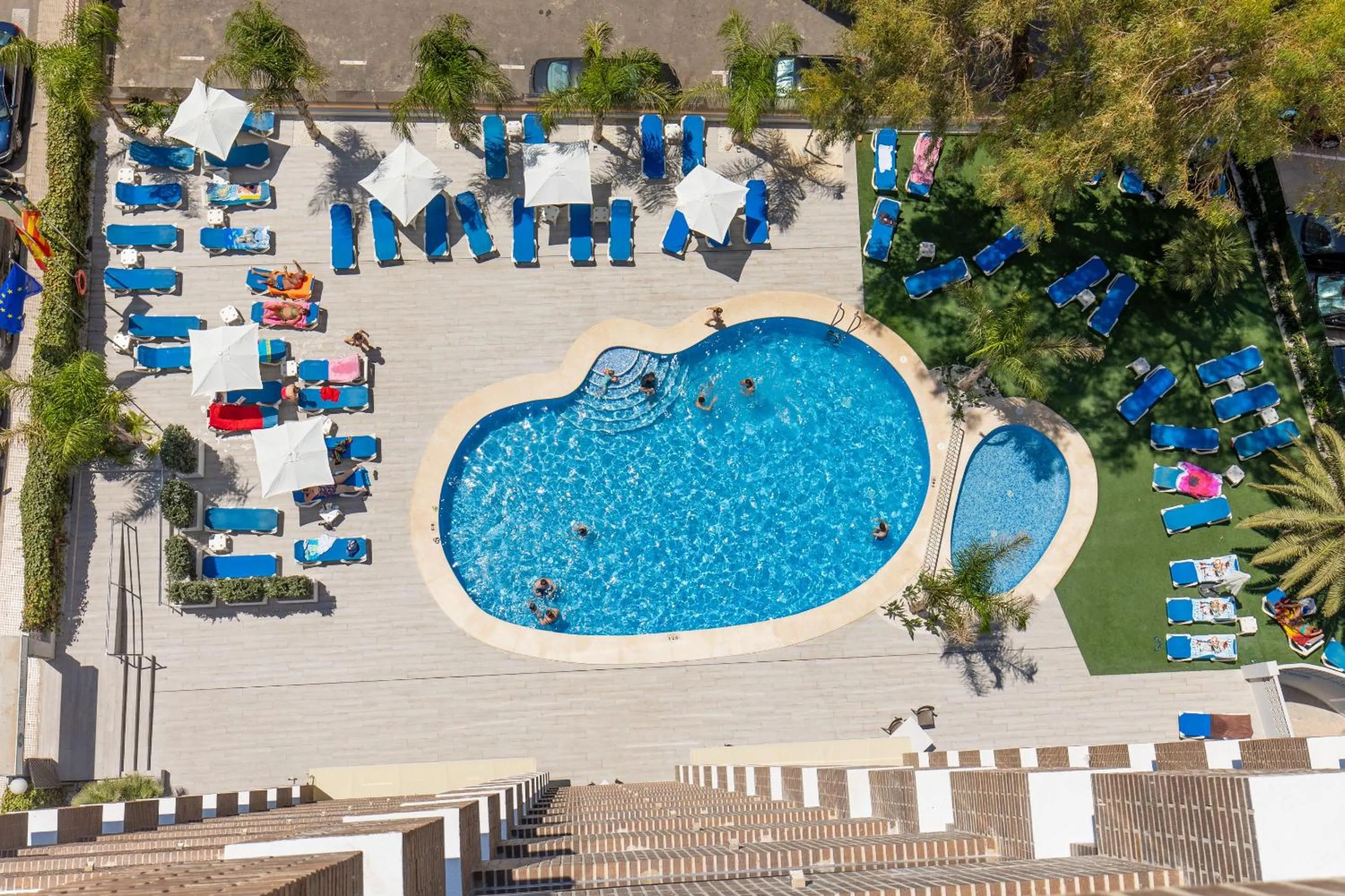 Swimming pool in Aparthotel BCL Levante Beach