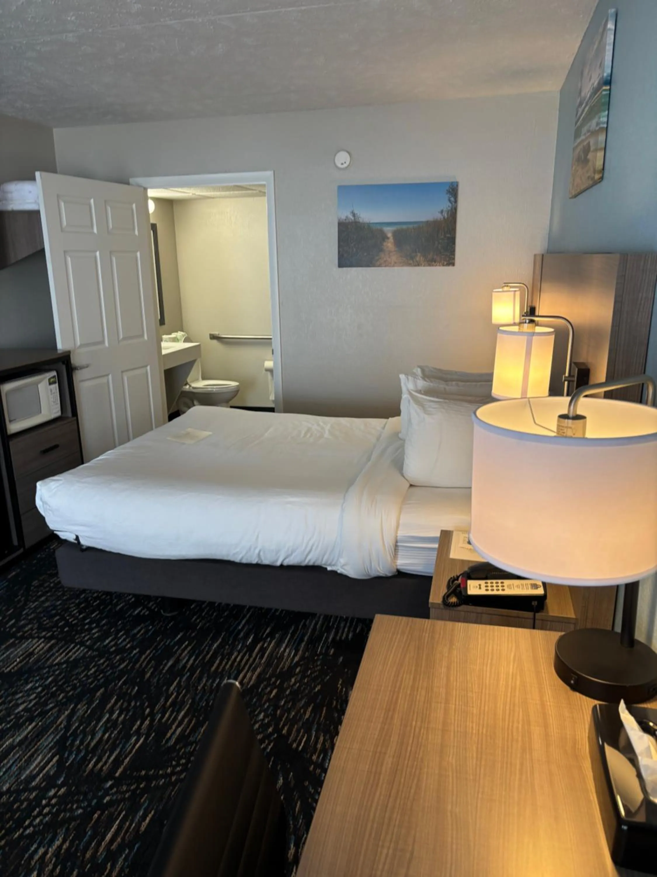 Bed in Baymont by Wyndham Petoskey