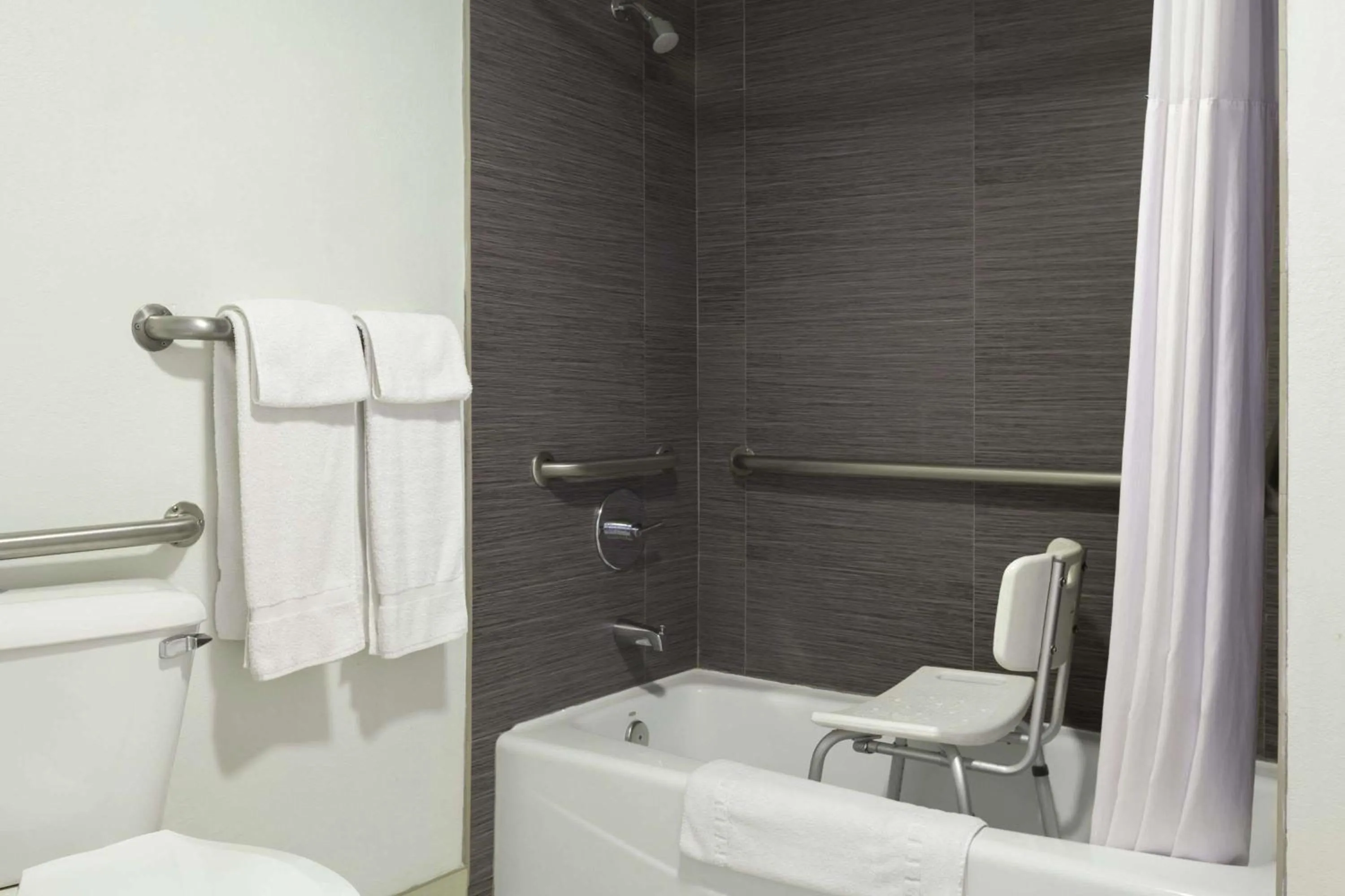 Bathroom in Days Inn by Wyndham Downey