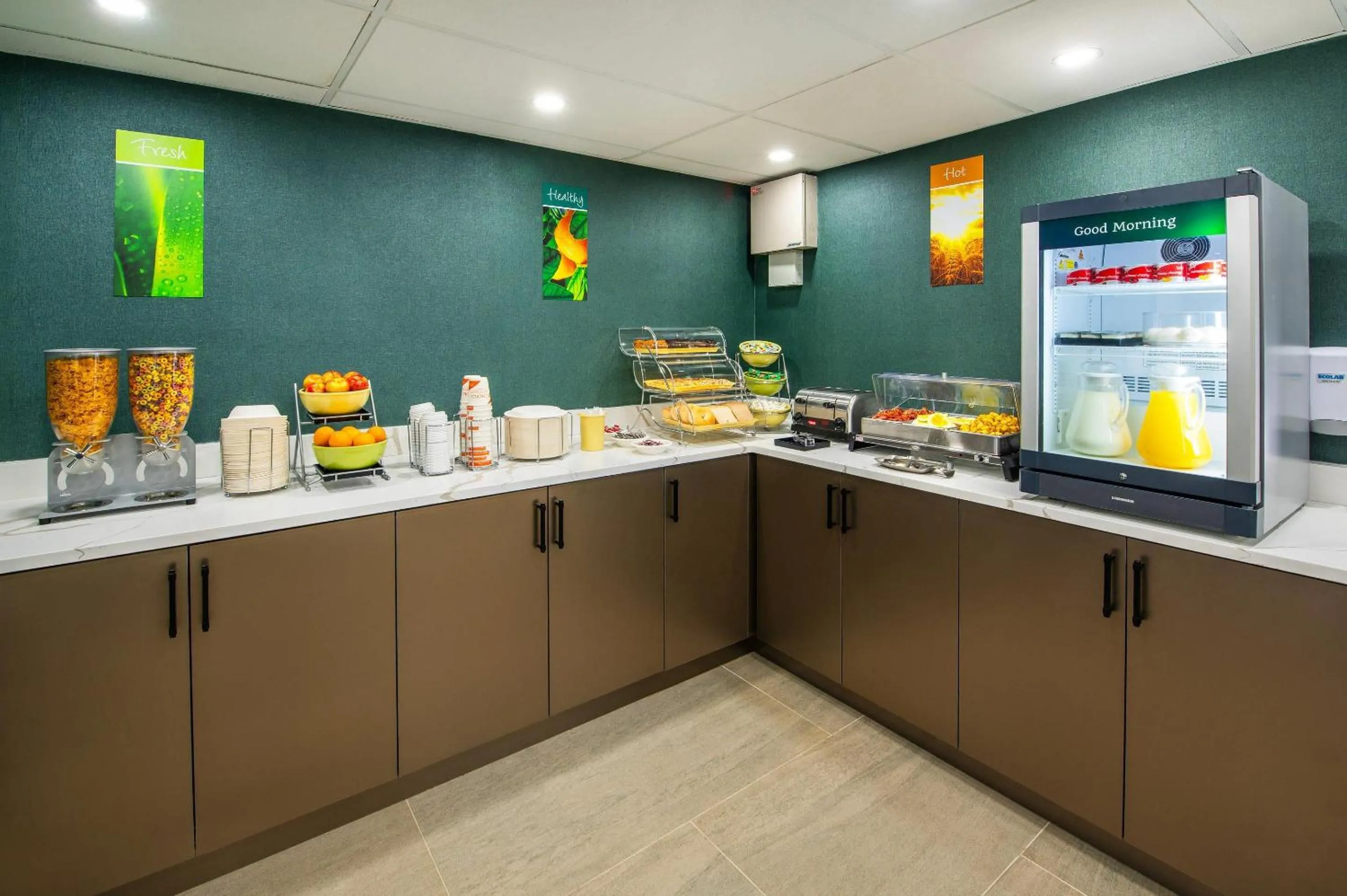 Breakfast in Quality Inn