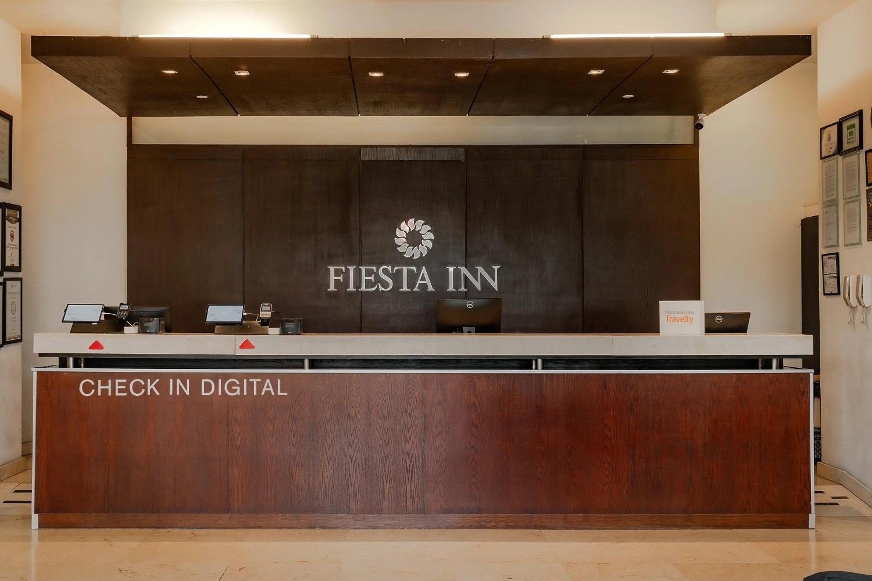 Facade/entrance in Fiesta Inn Tepic