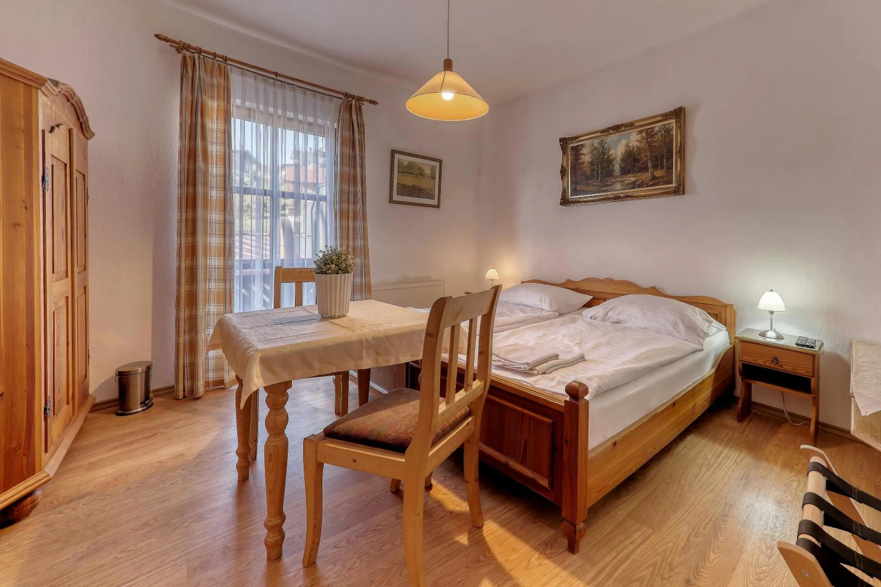 Bed in Hotel Bayerischer Hof