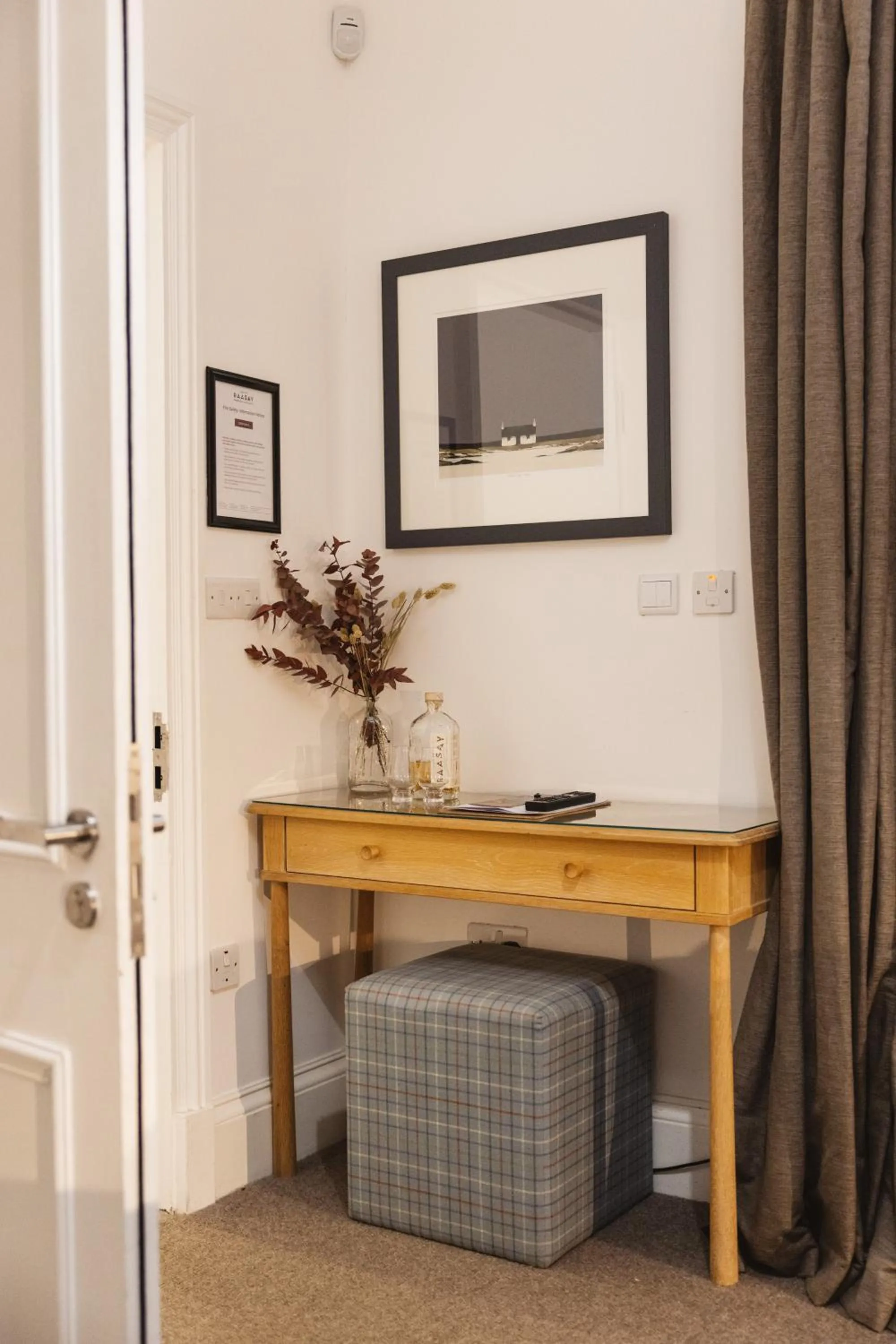 hair dresser in Isle of Raasay Distillery