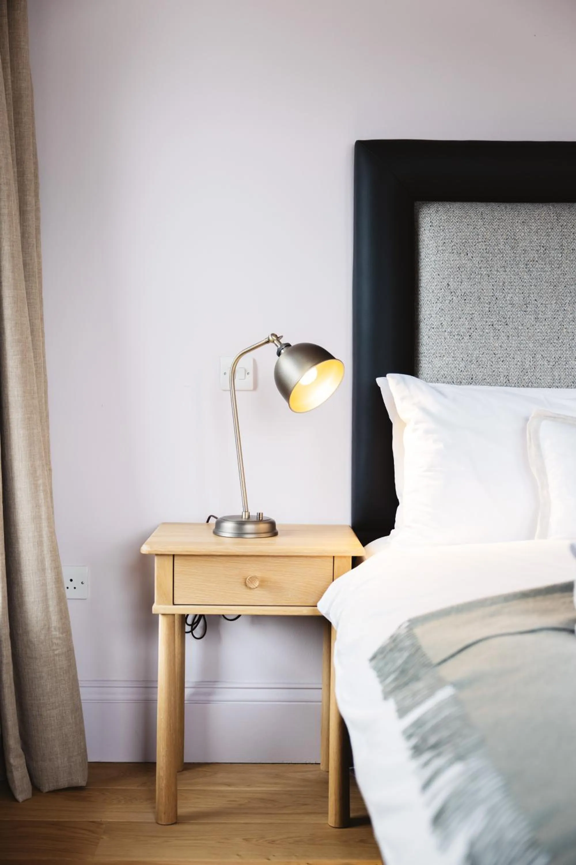 Bed in Isle of Raasay Distillery