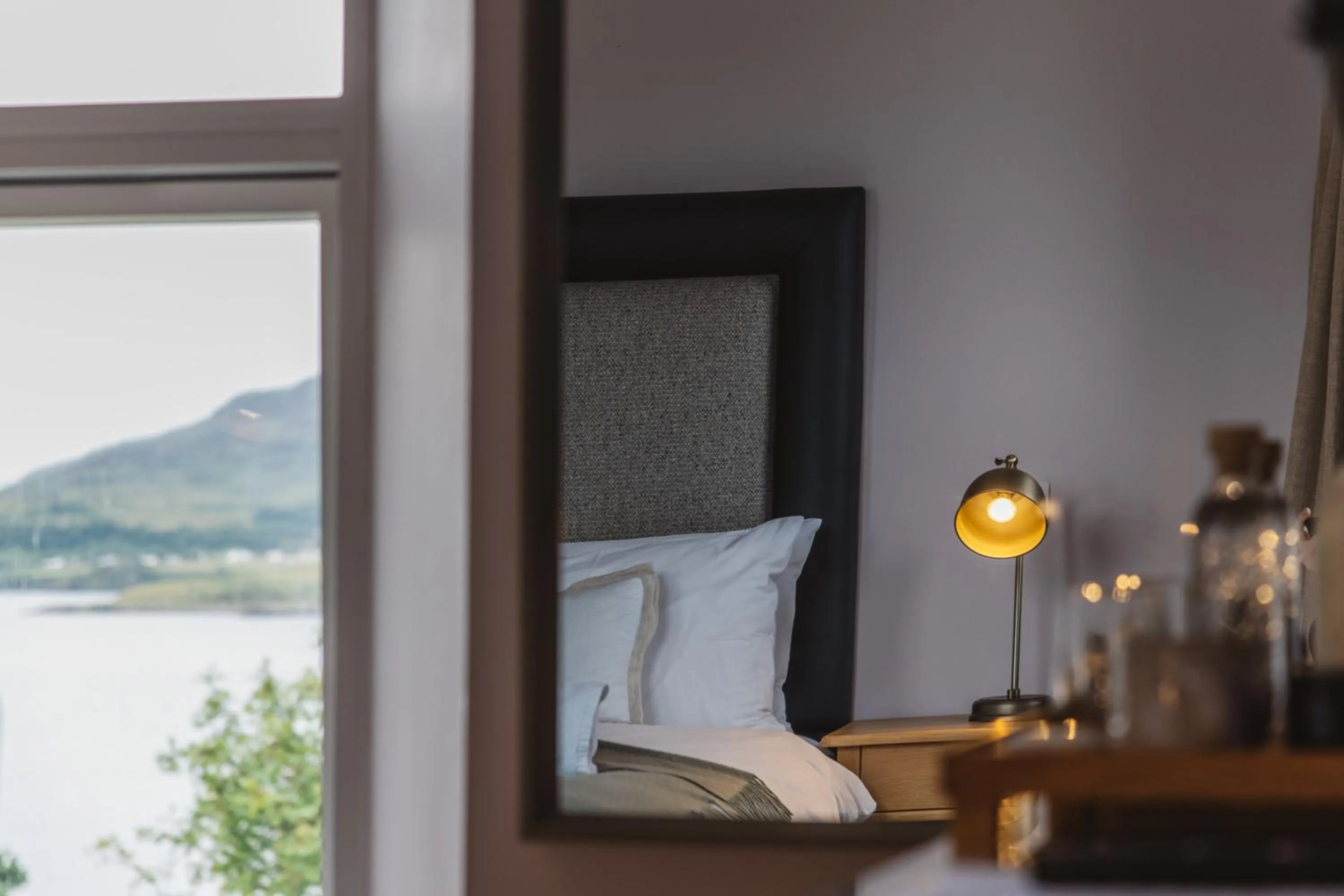 Bedroom in Isle of Raasay Distillery