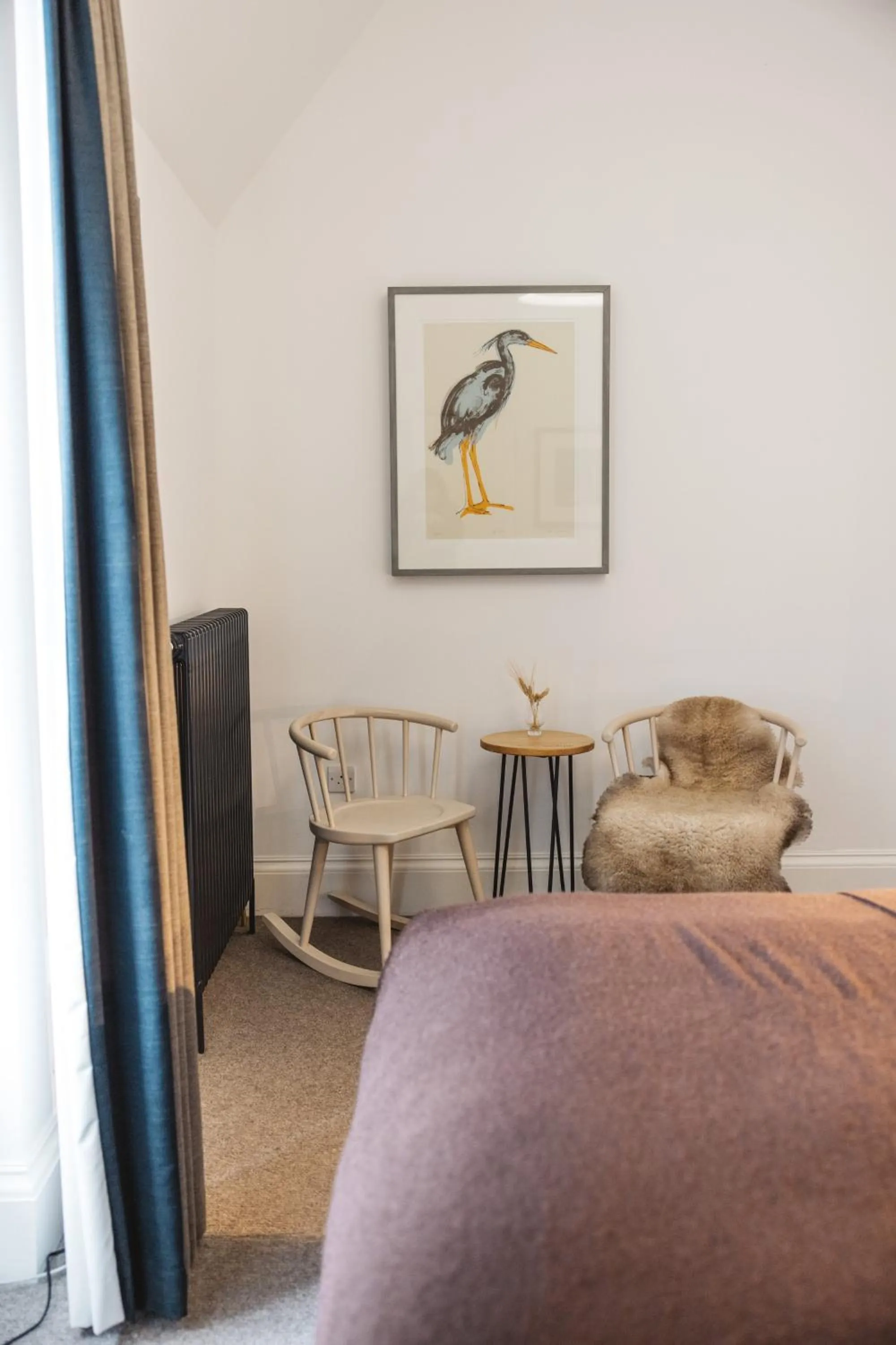 Seating area in Isle of Raasay Distillery