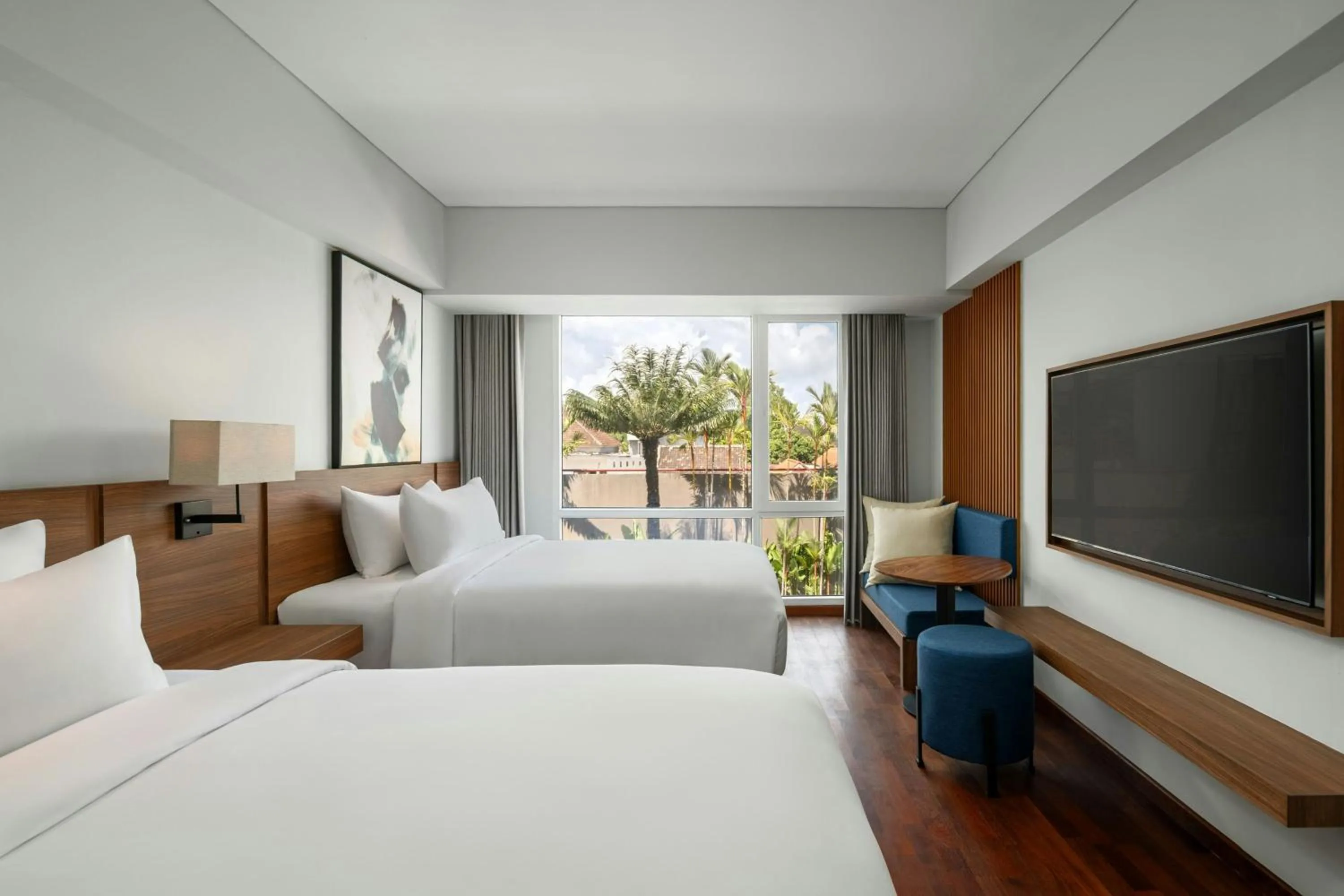 Swimming pool, Bed in Fairfield by Marriott Bali Kuta Ngurah Rai