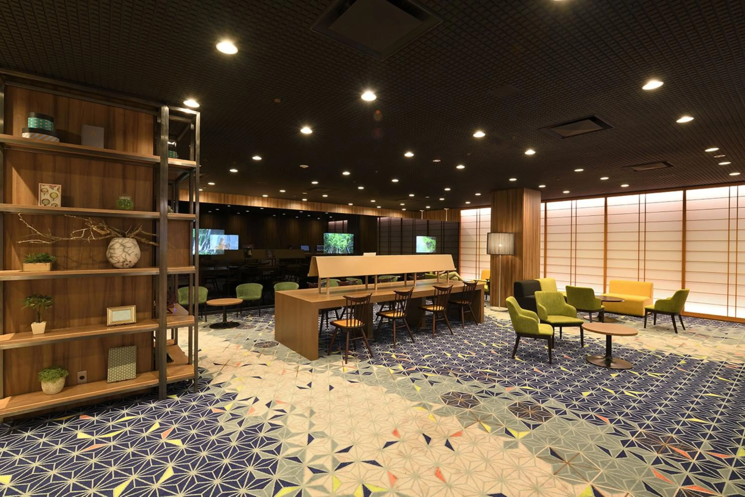 Communal lounge/ TV room in Shinjuku Prince Hotel