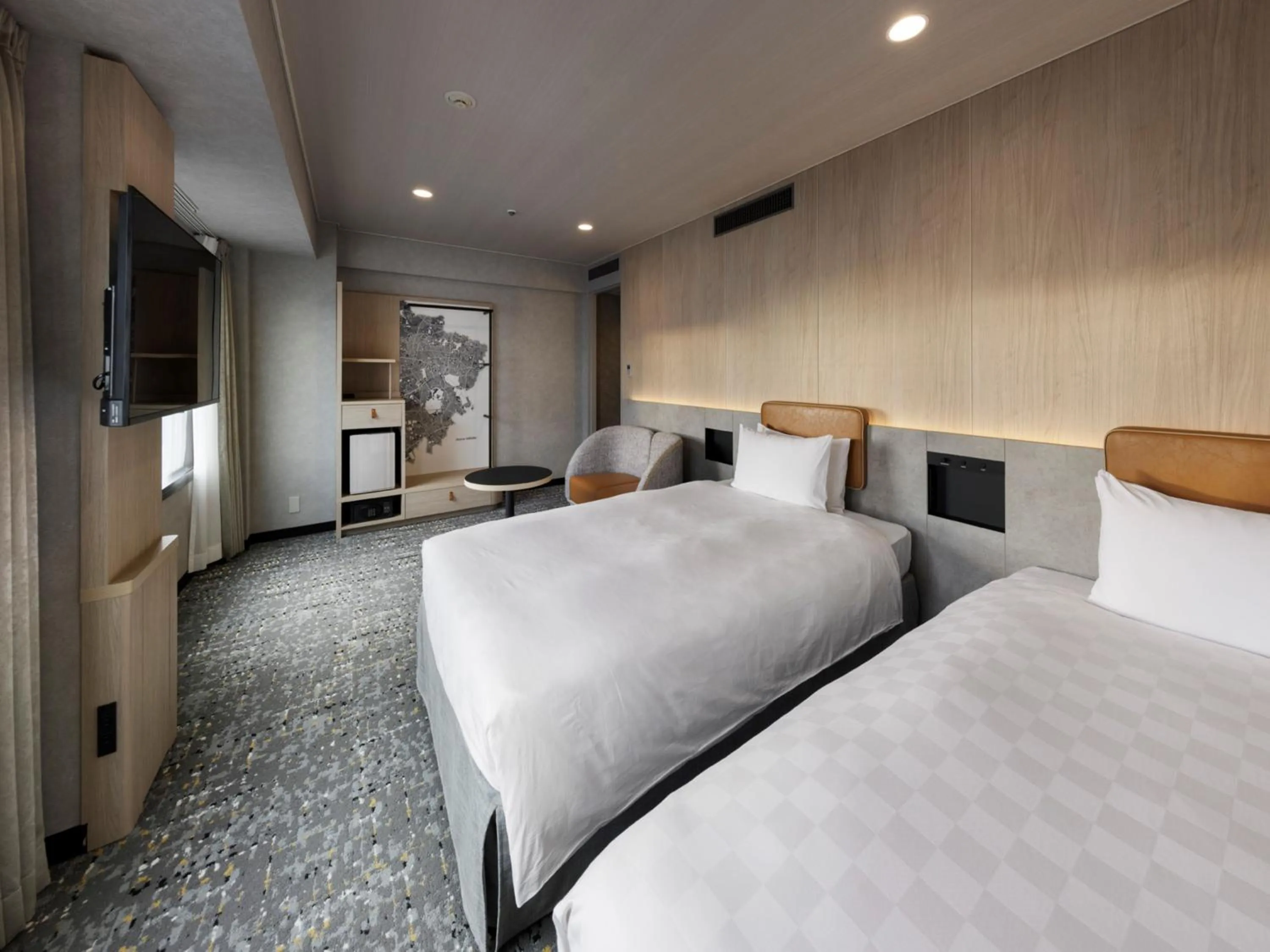 Bed in Shinjuku Prince Hotel