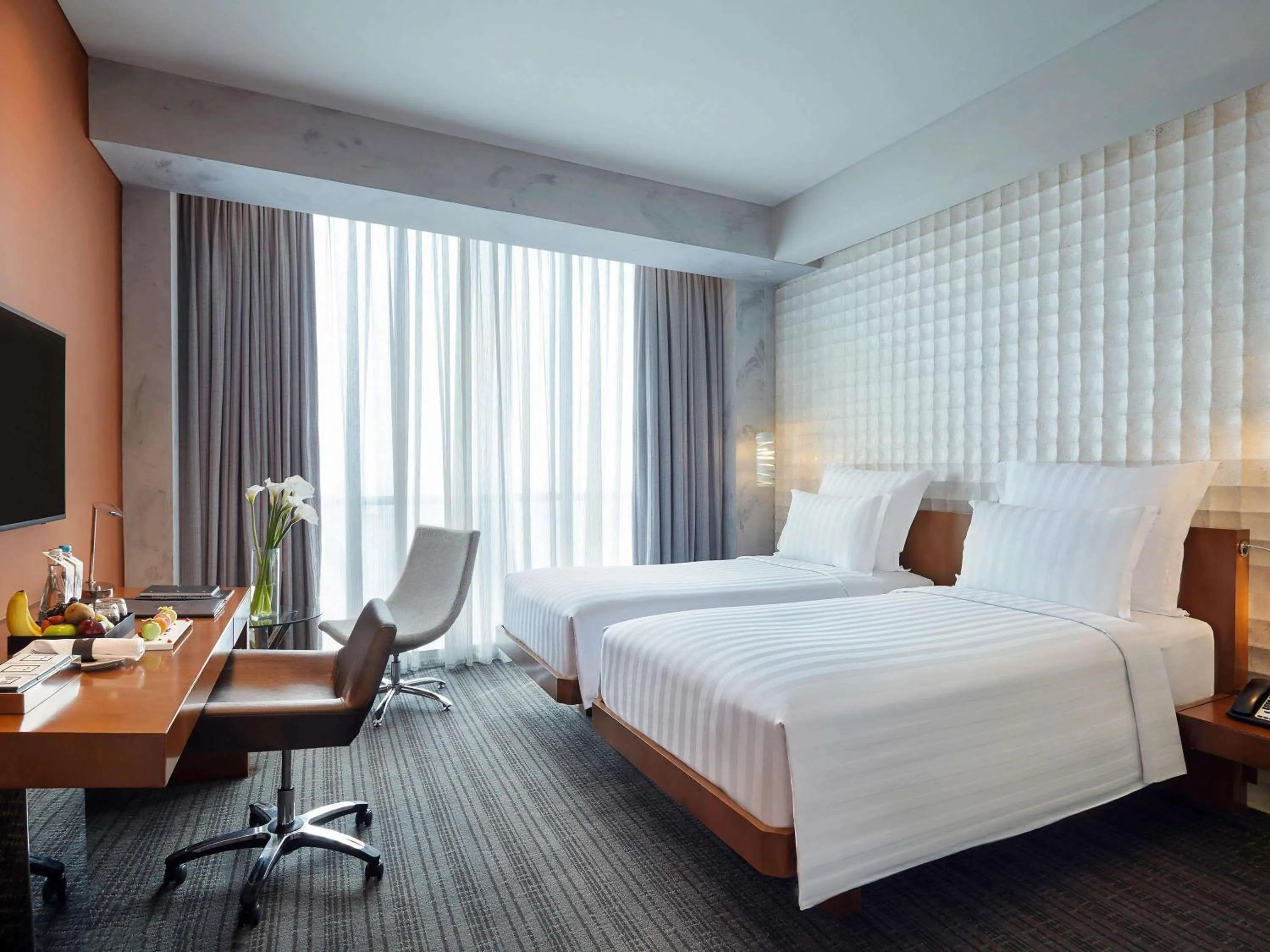 Bedroom, Bed in Pullman Jakarta Central Park