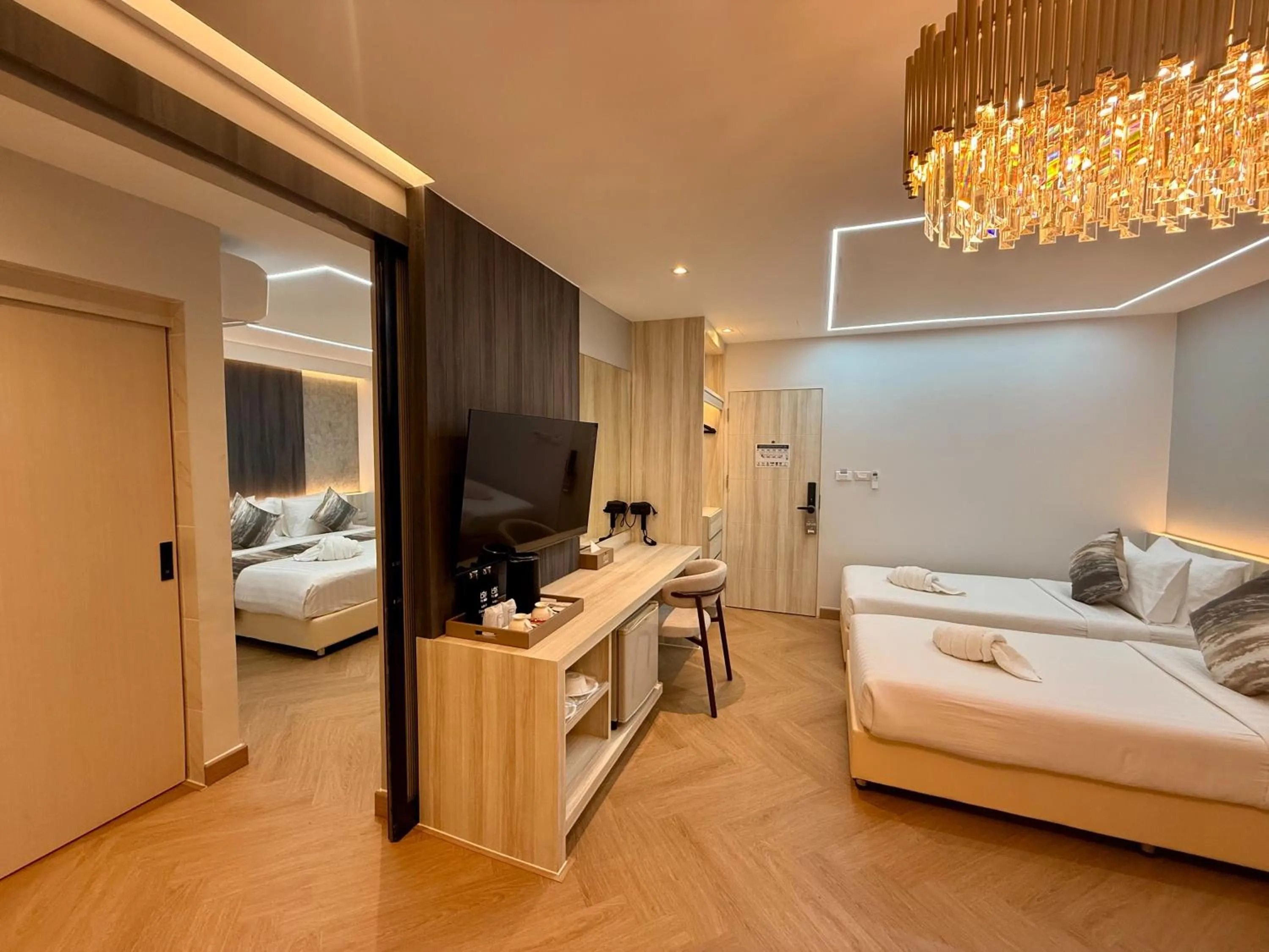 Photo of the whole room, Bed in Bed by Tha-Pra SHA Plus