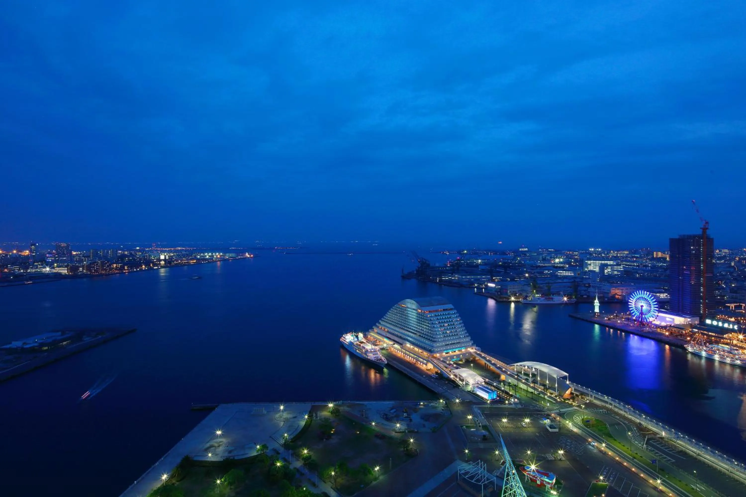 Sea view in Hotel Okura Kobe