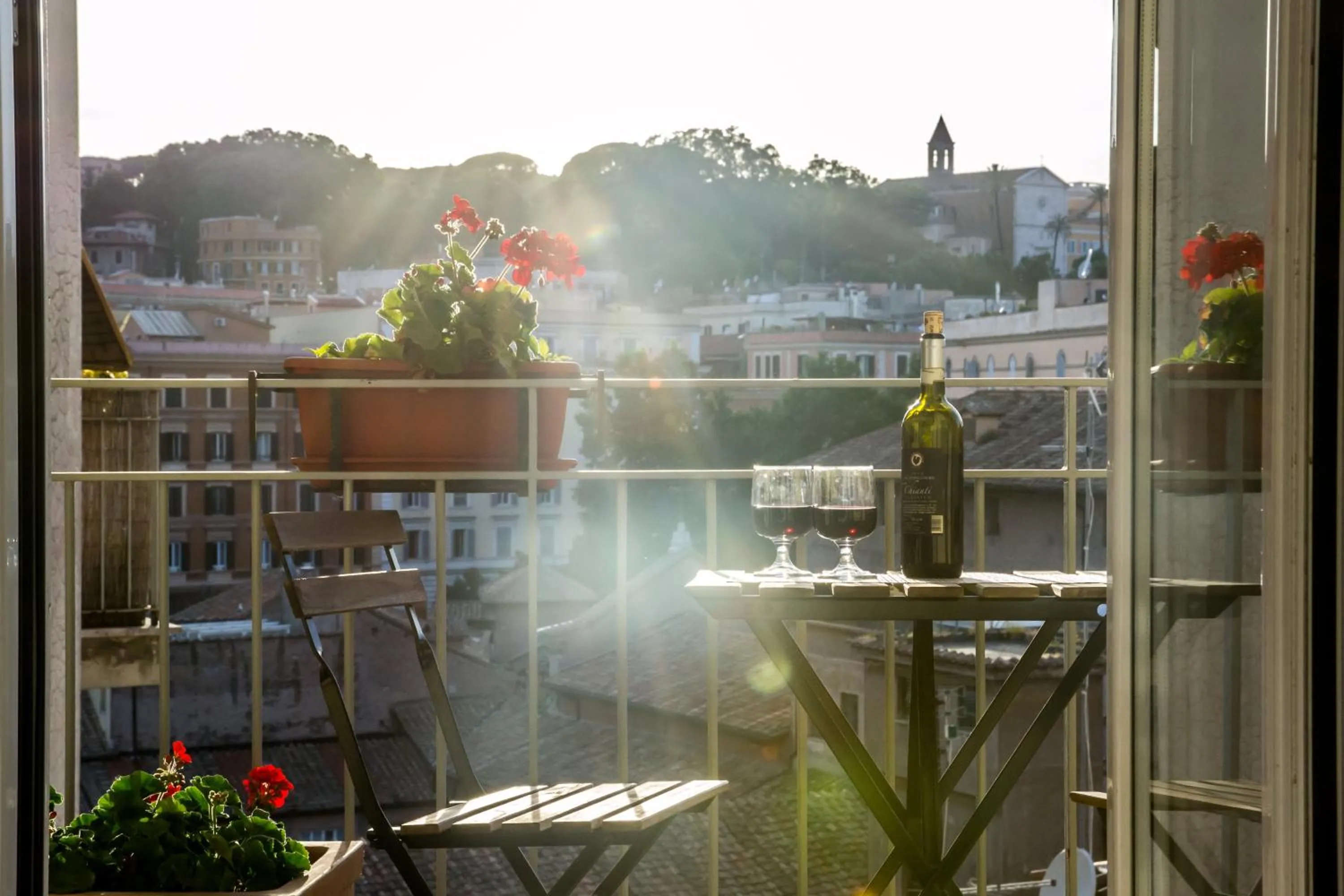 Balcony/Terrace in Top Floor Trastevere
