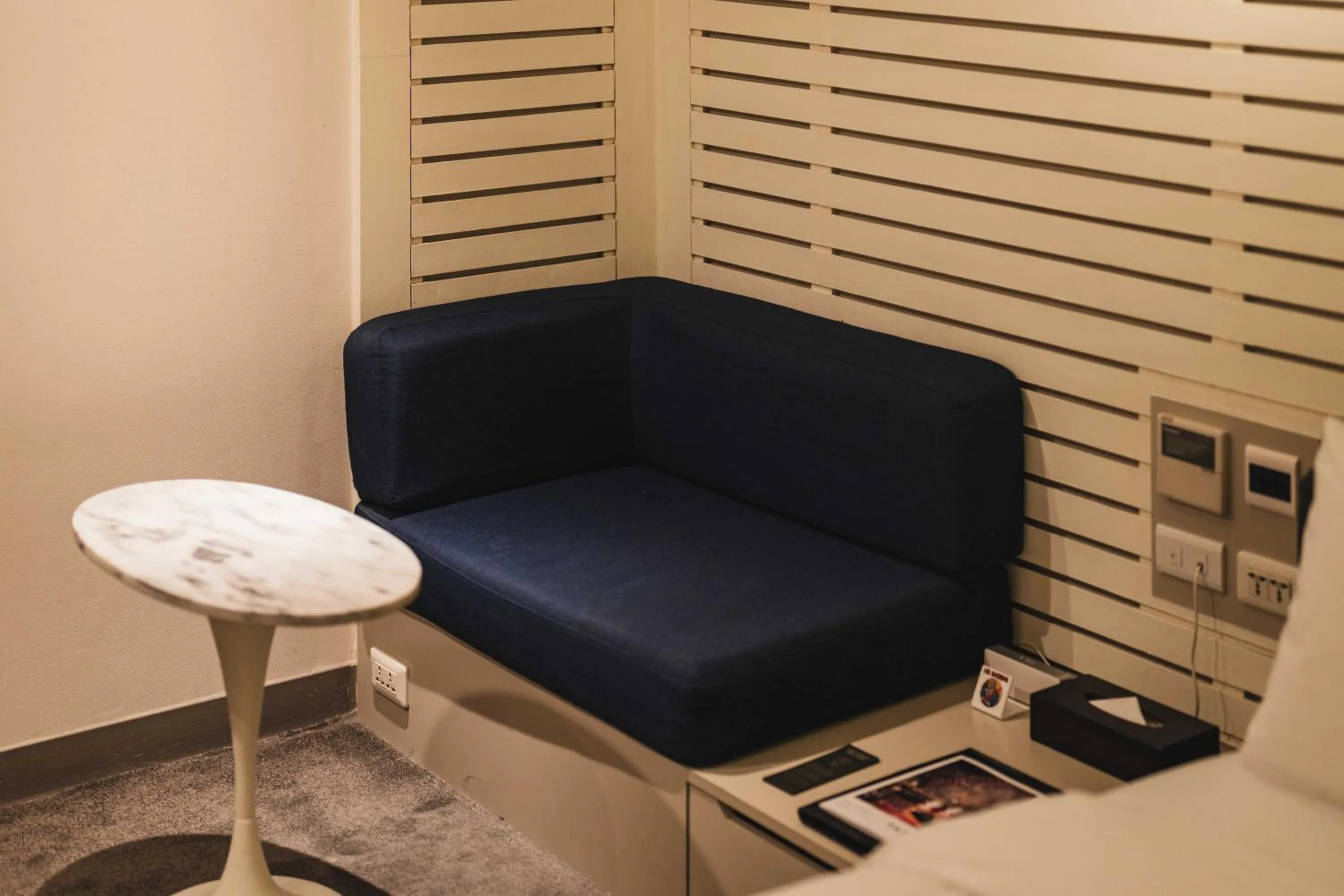 Seating area in SWIIO Hotel Ximending