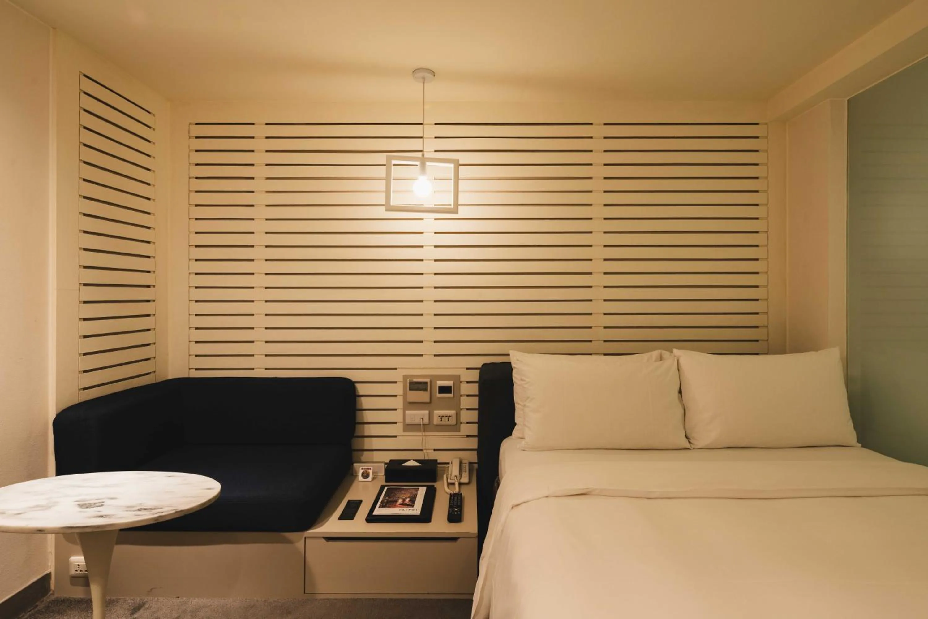 Photo of the whole room, Bed in SWIIO Hotel Ximending