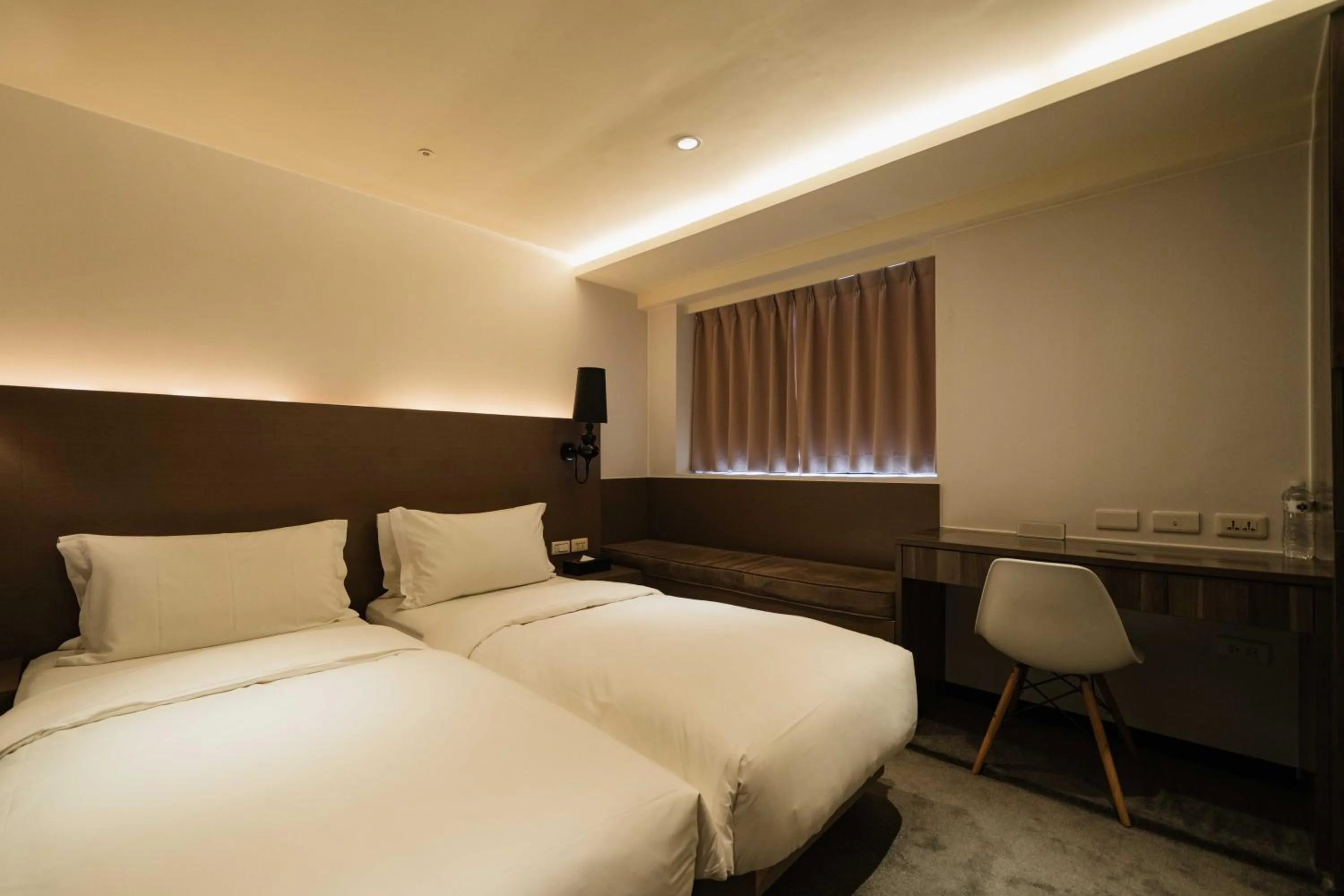 Bed in SWIIO Hotel Ximending