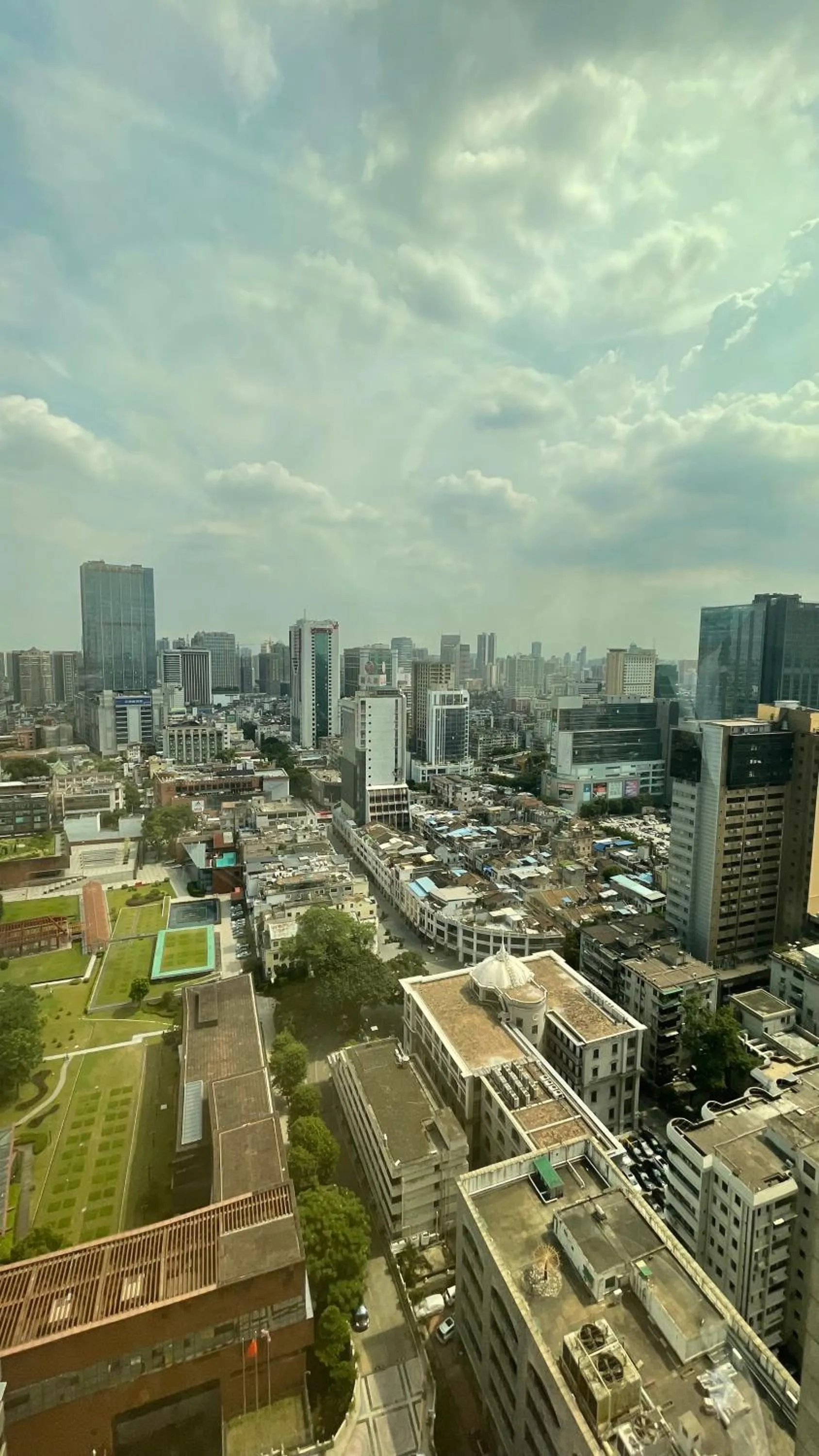 City view, Bird's-eye View in Hotel Canton