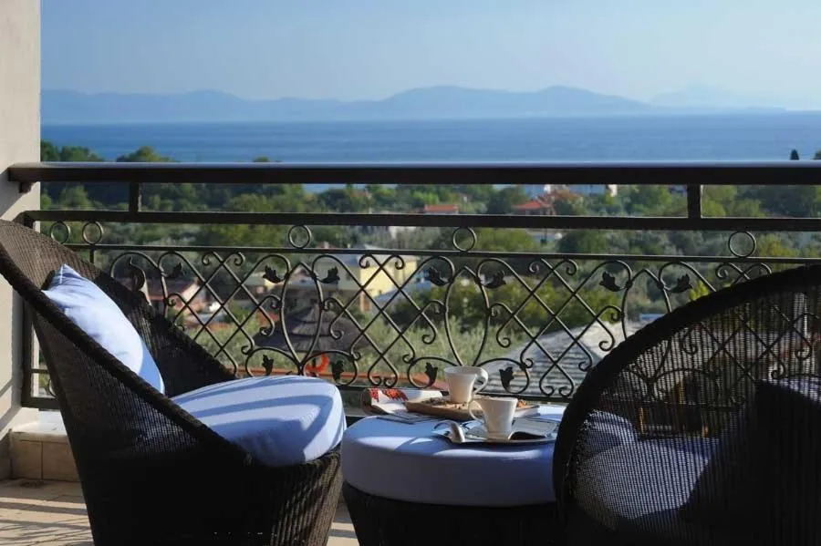 Balcony/Terrace in Iakovakis Suites & Spa
