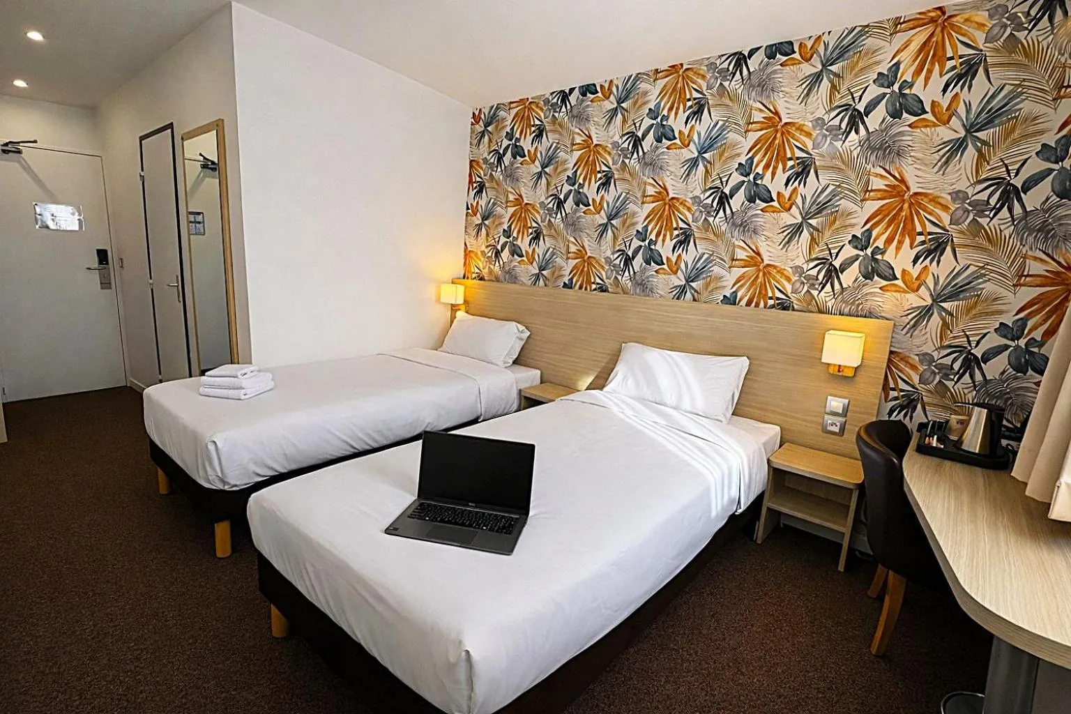 Twin Room in Logis Hotel Altina