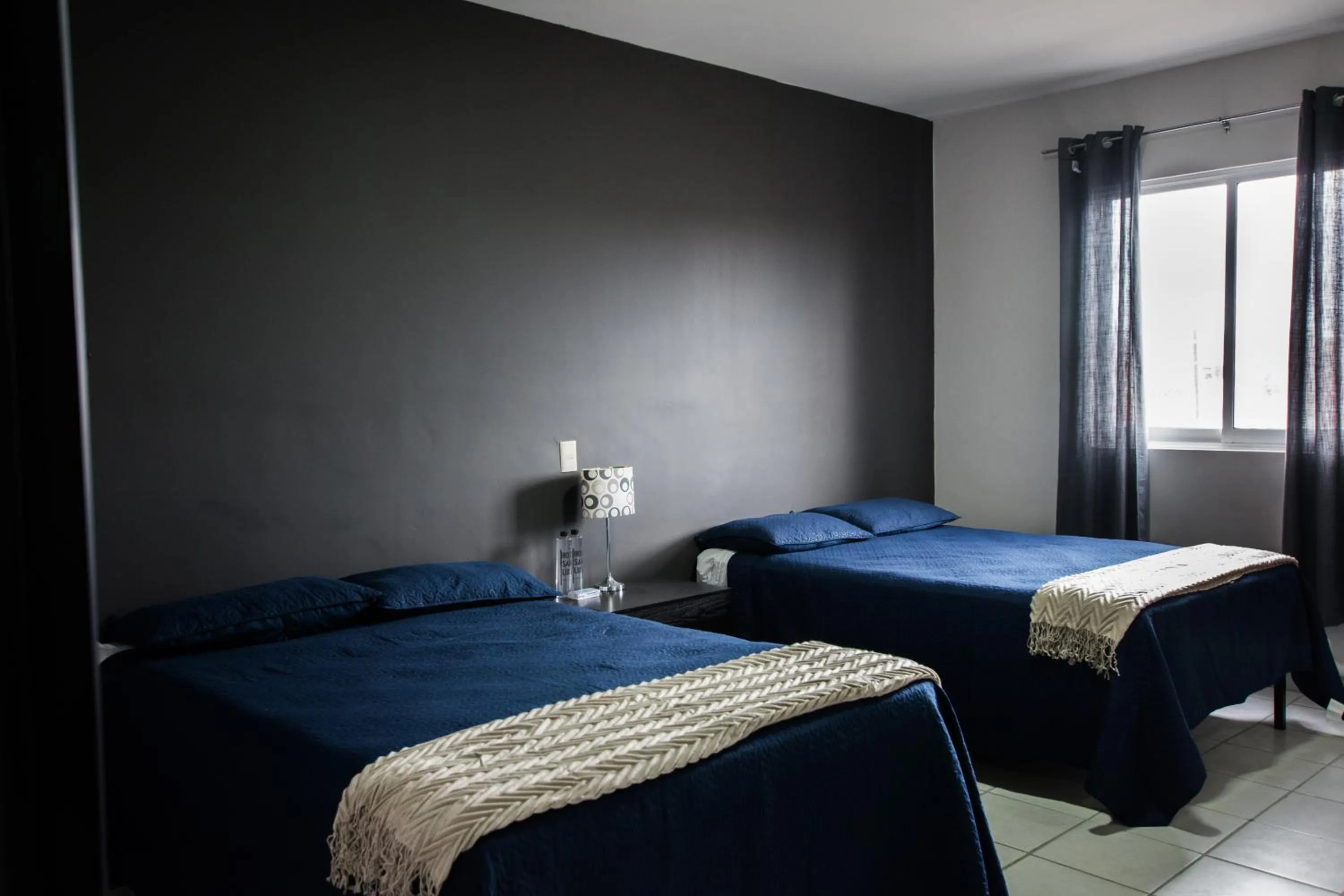 Bed in Hotel San Luis