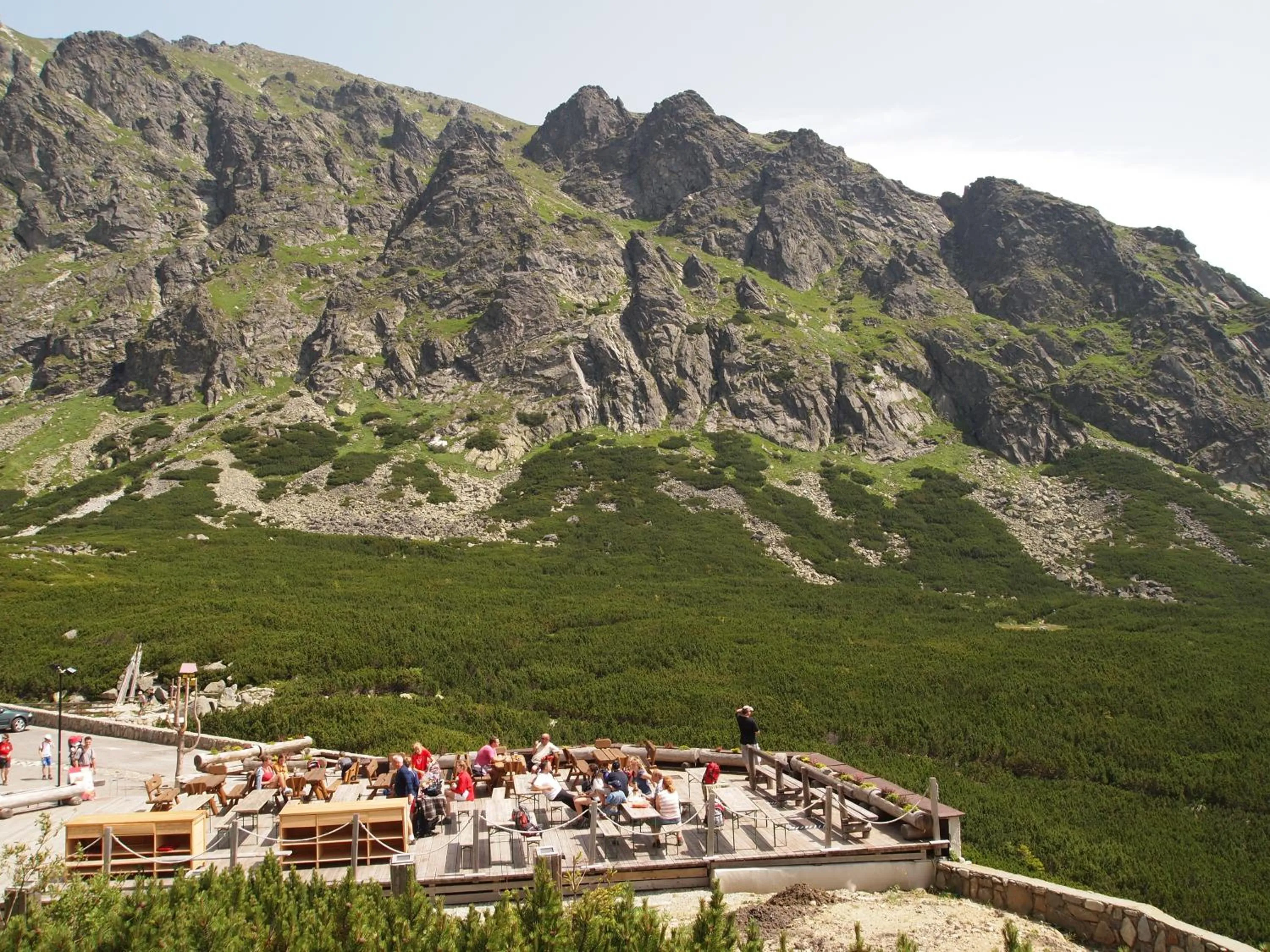 Balcony/Terrace in Horsky Hotel Sliezsky Dom