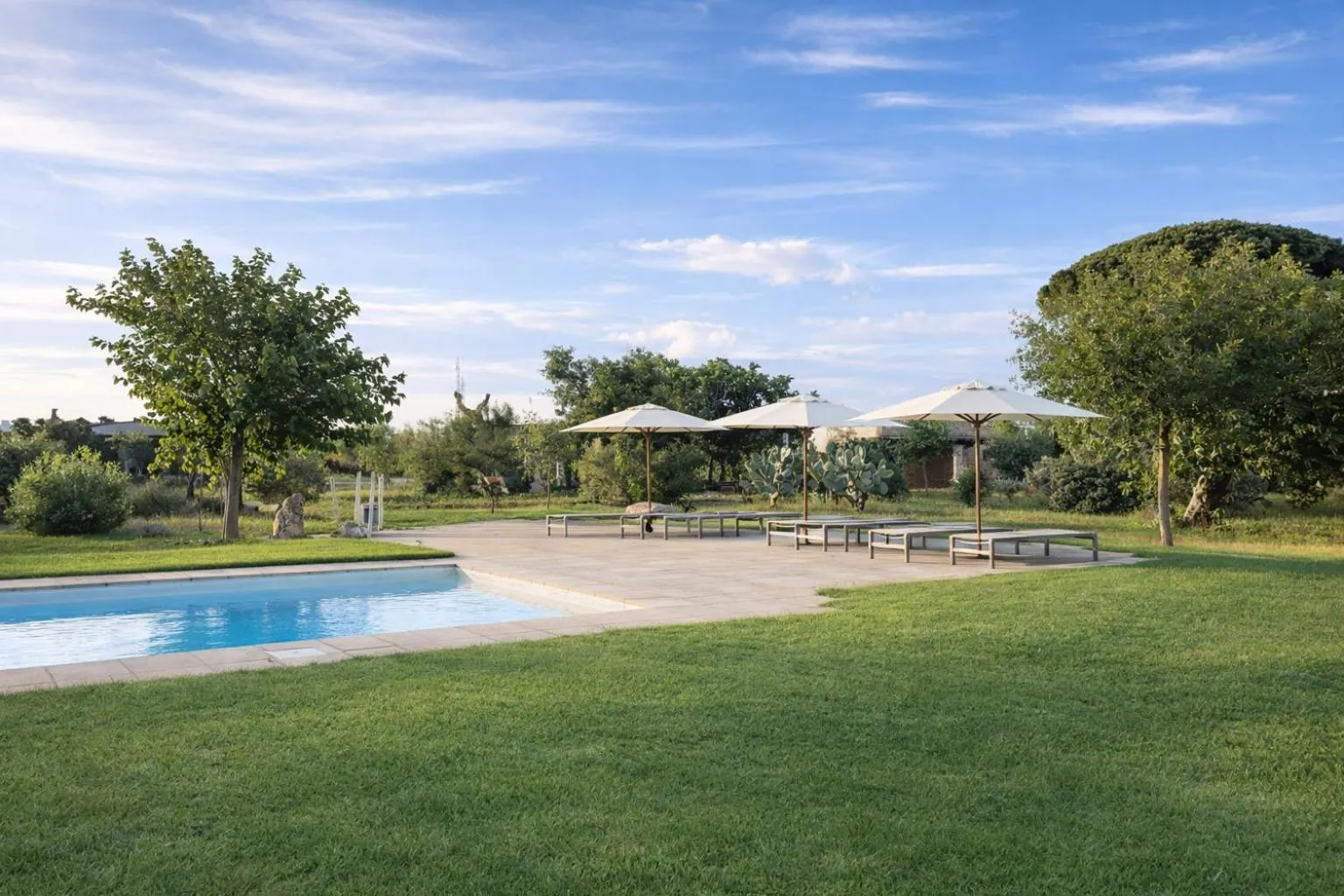 Pool view in I Mulicchi