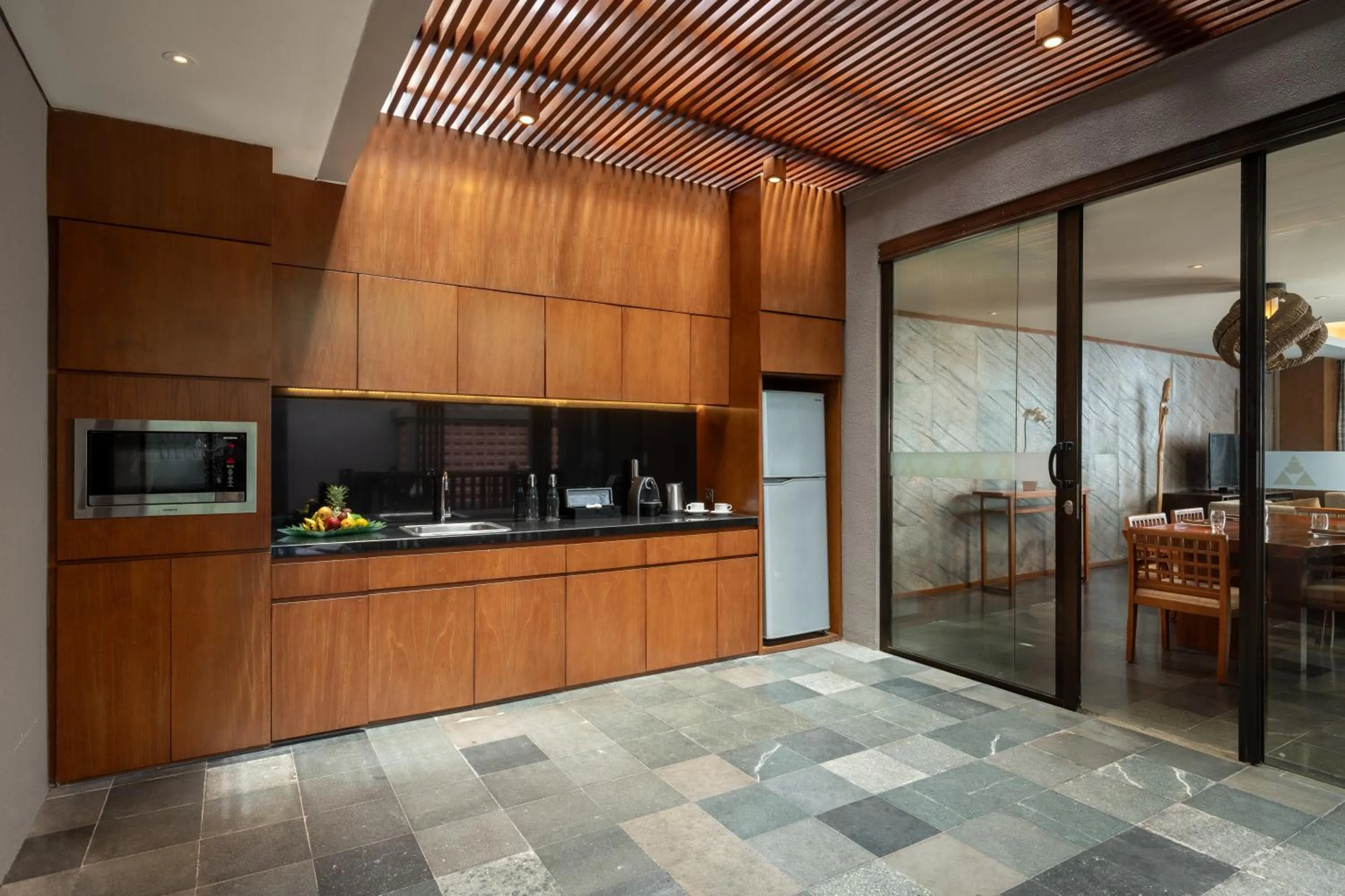 Kitchen or kitchenette in Anantara Uluwatu Bali Resort