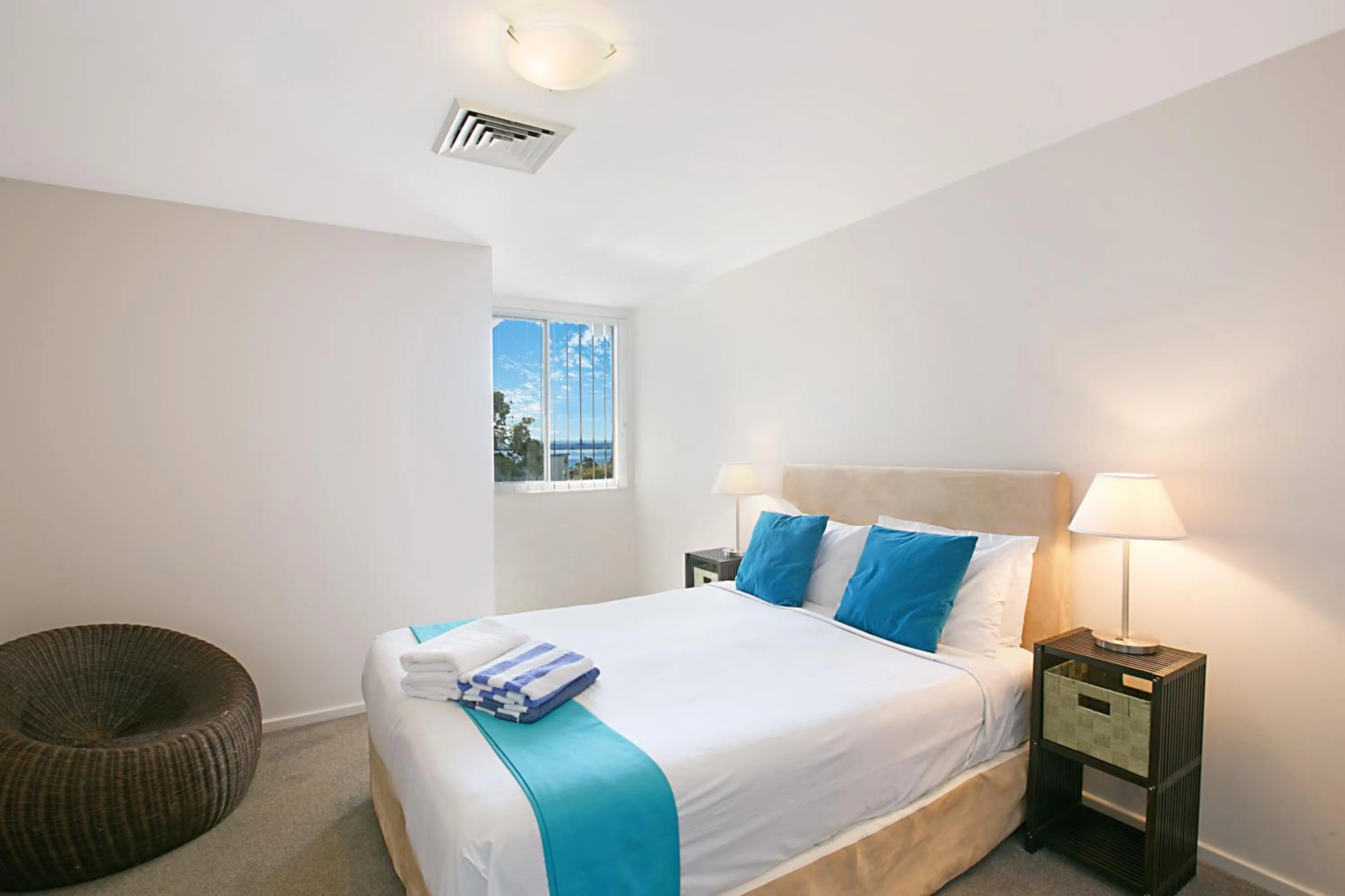 Bedroom, Bed in Mantra Nelson Bay