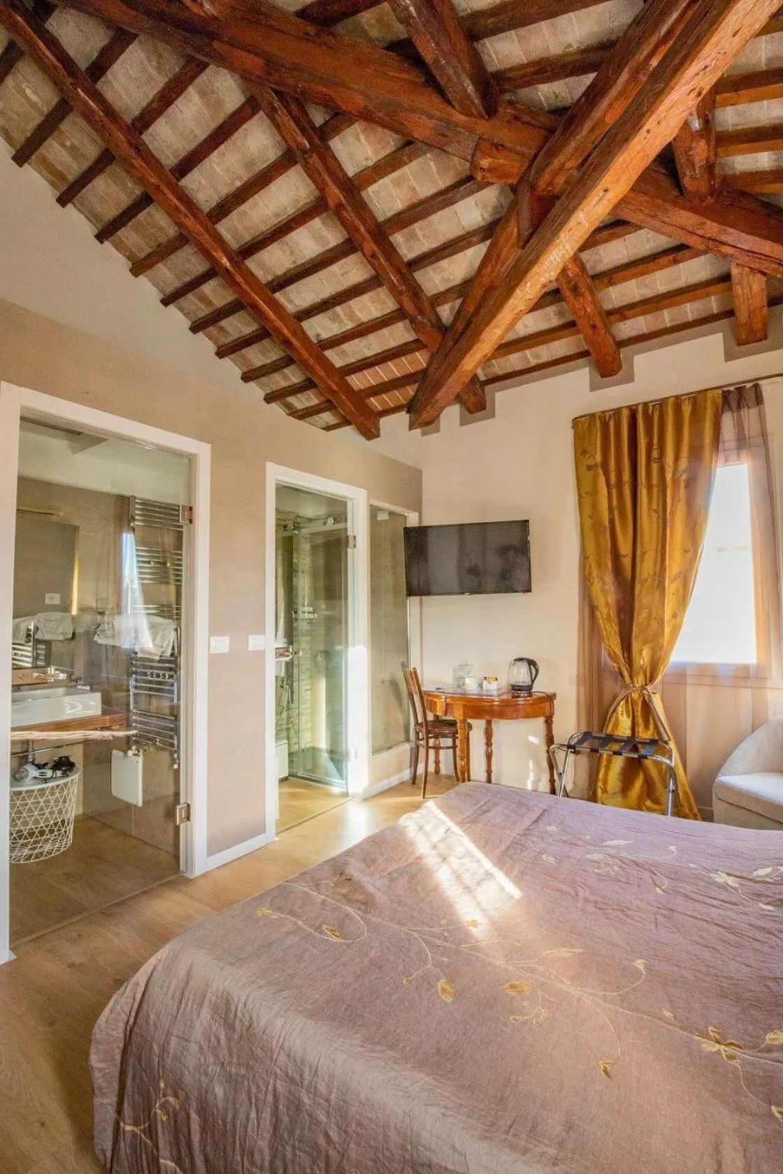 Bed in A casa di V-Ale