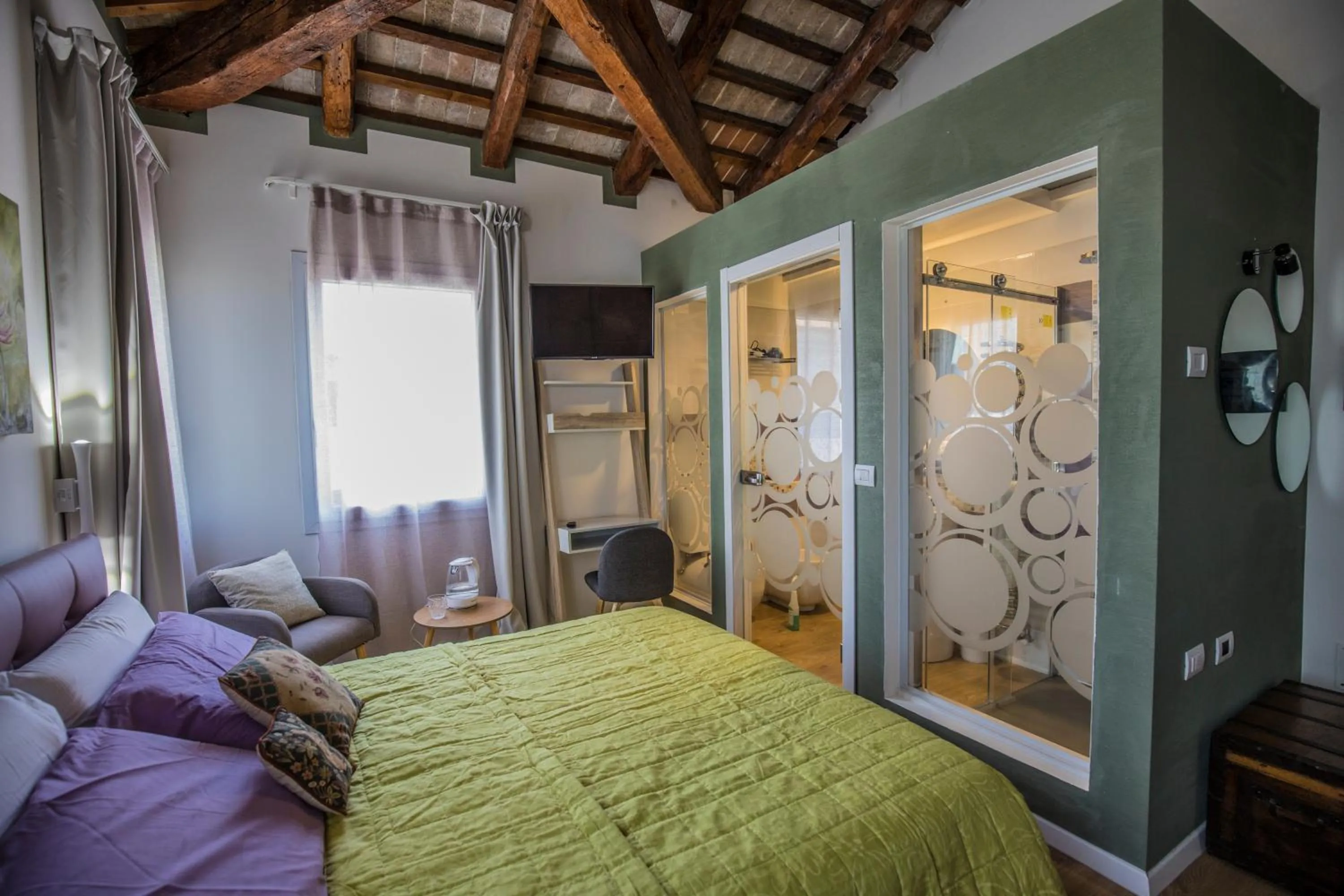 Bed in A casa di V-Ale