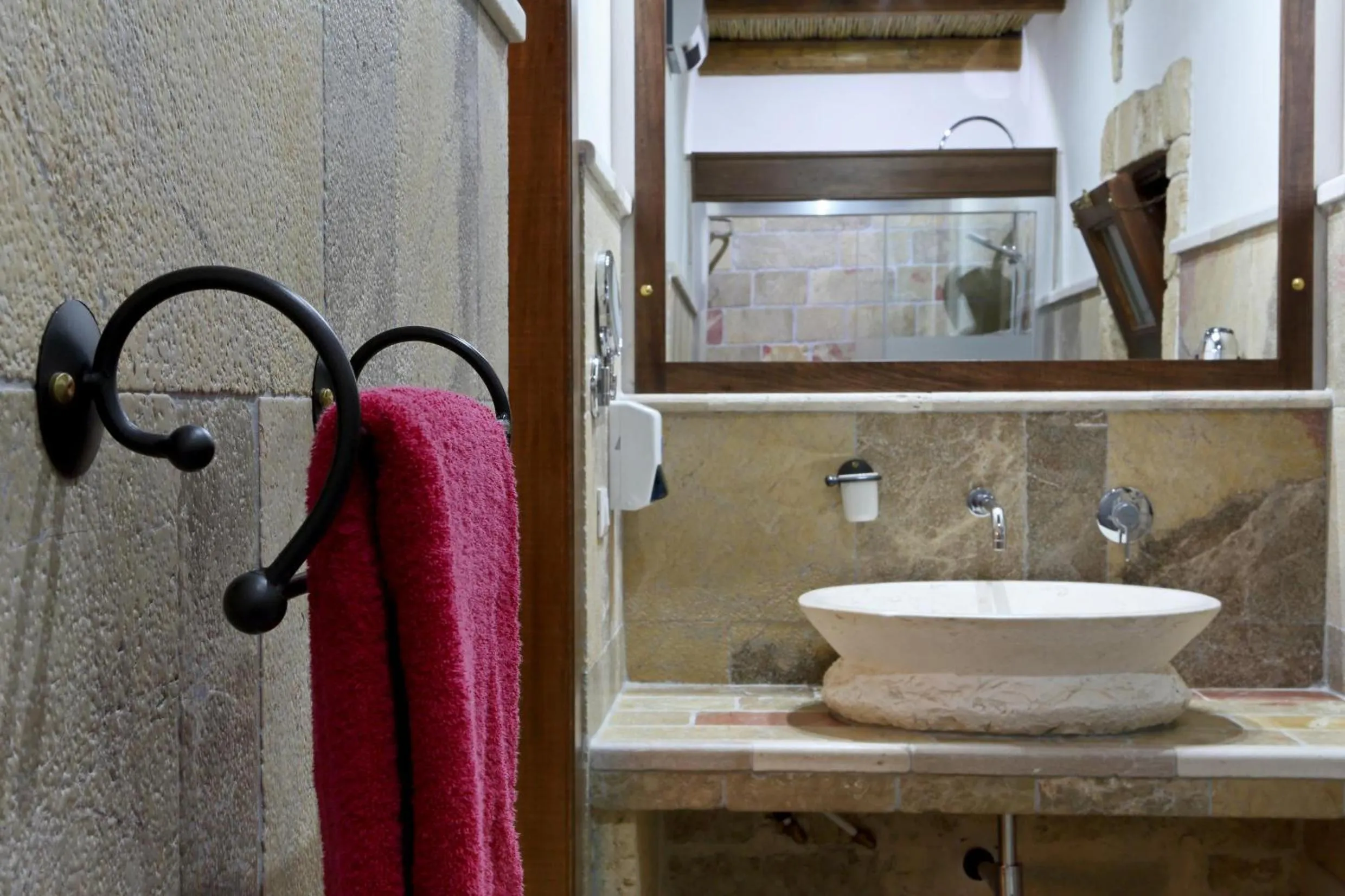 Bathroom in Masseria L'Uliveto Agri Resort