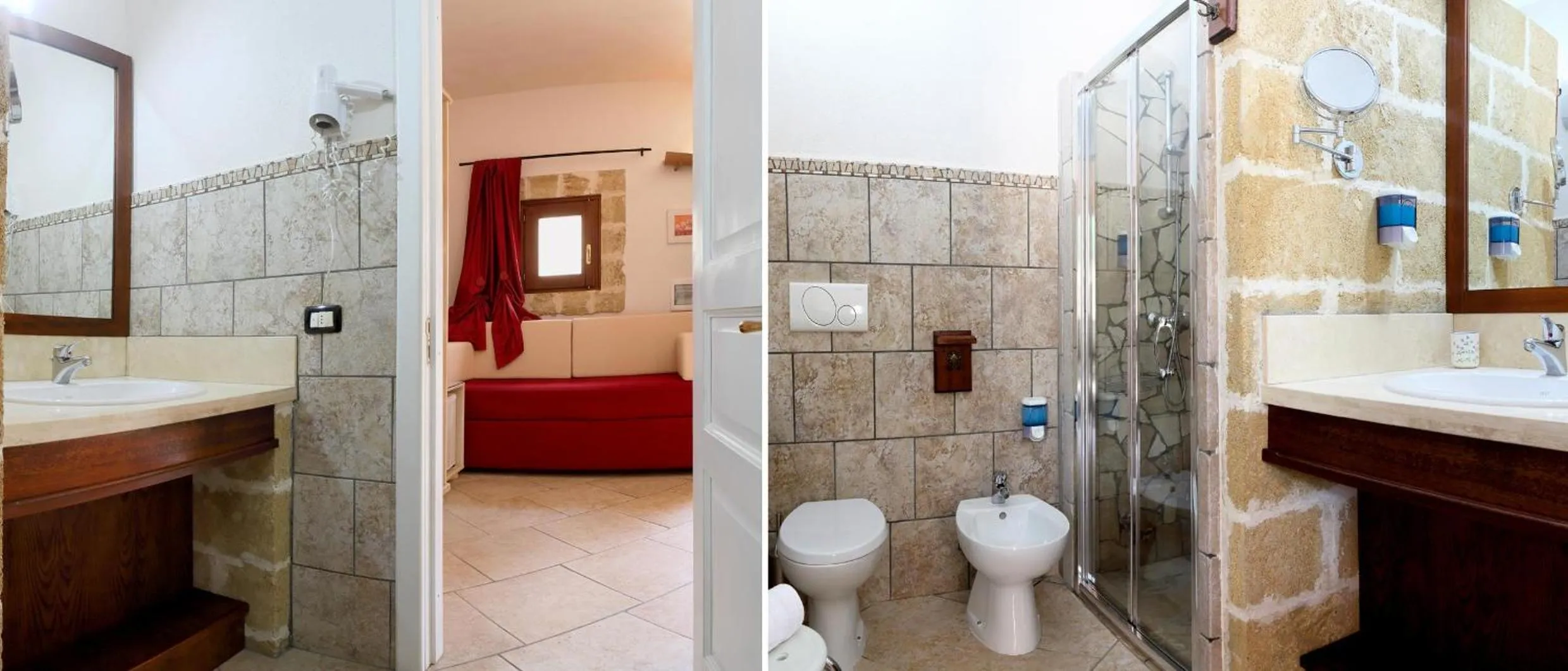 Bathroom in Masseria L'Uliveto Agri Resort