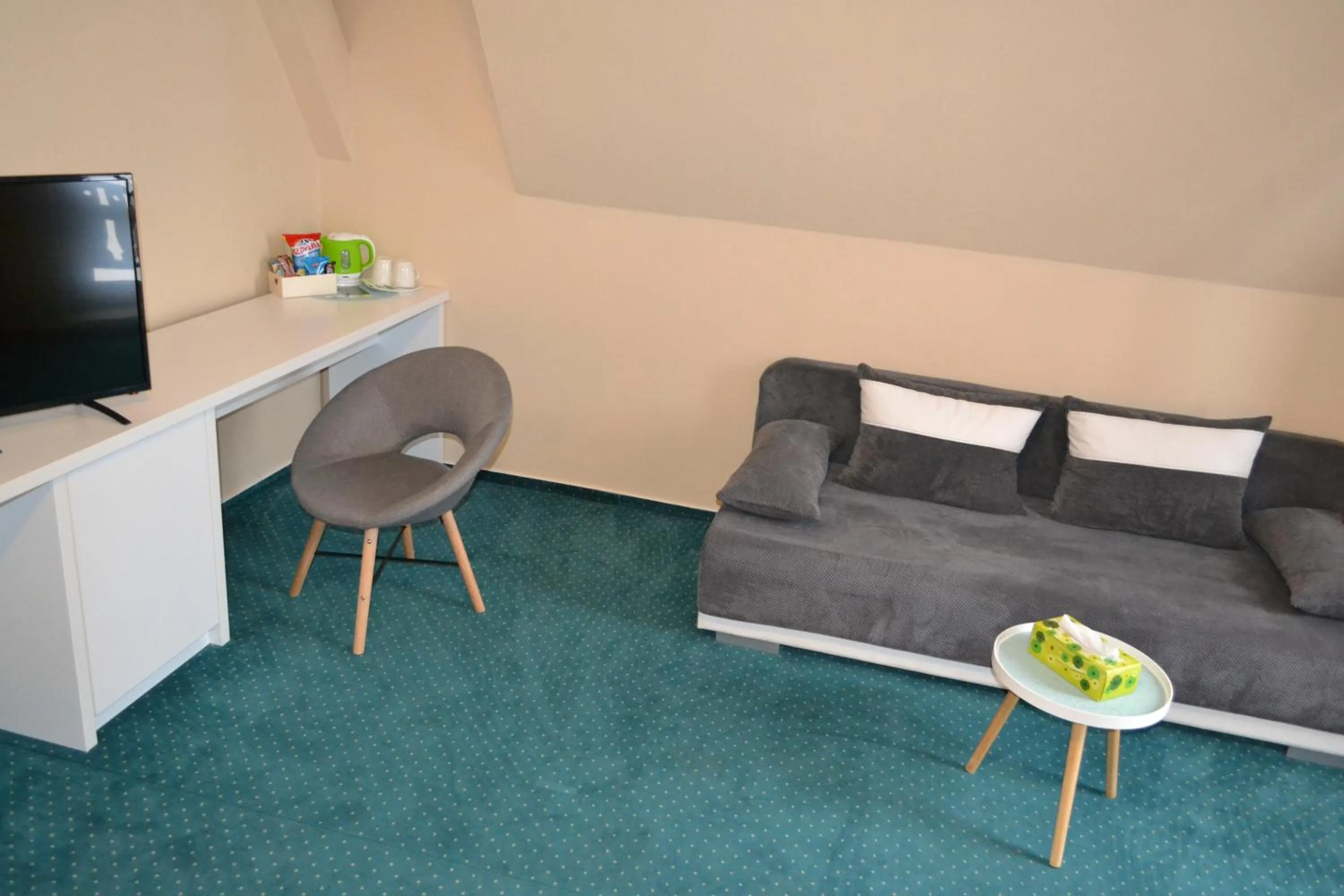 Decorative detail in Greenwood hotel