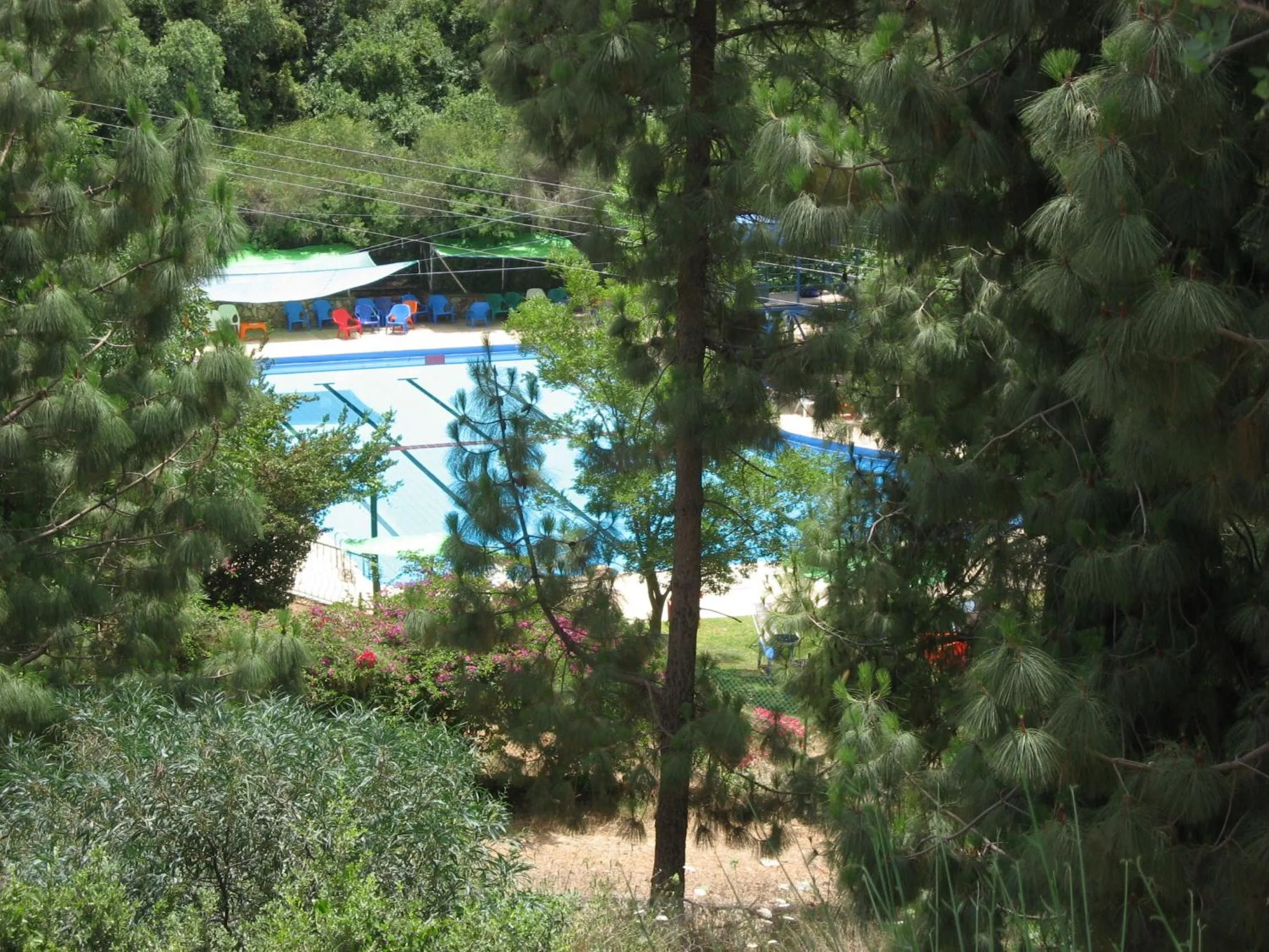 Swimming pool in Ohn-Bar Guesthouse