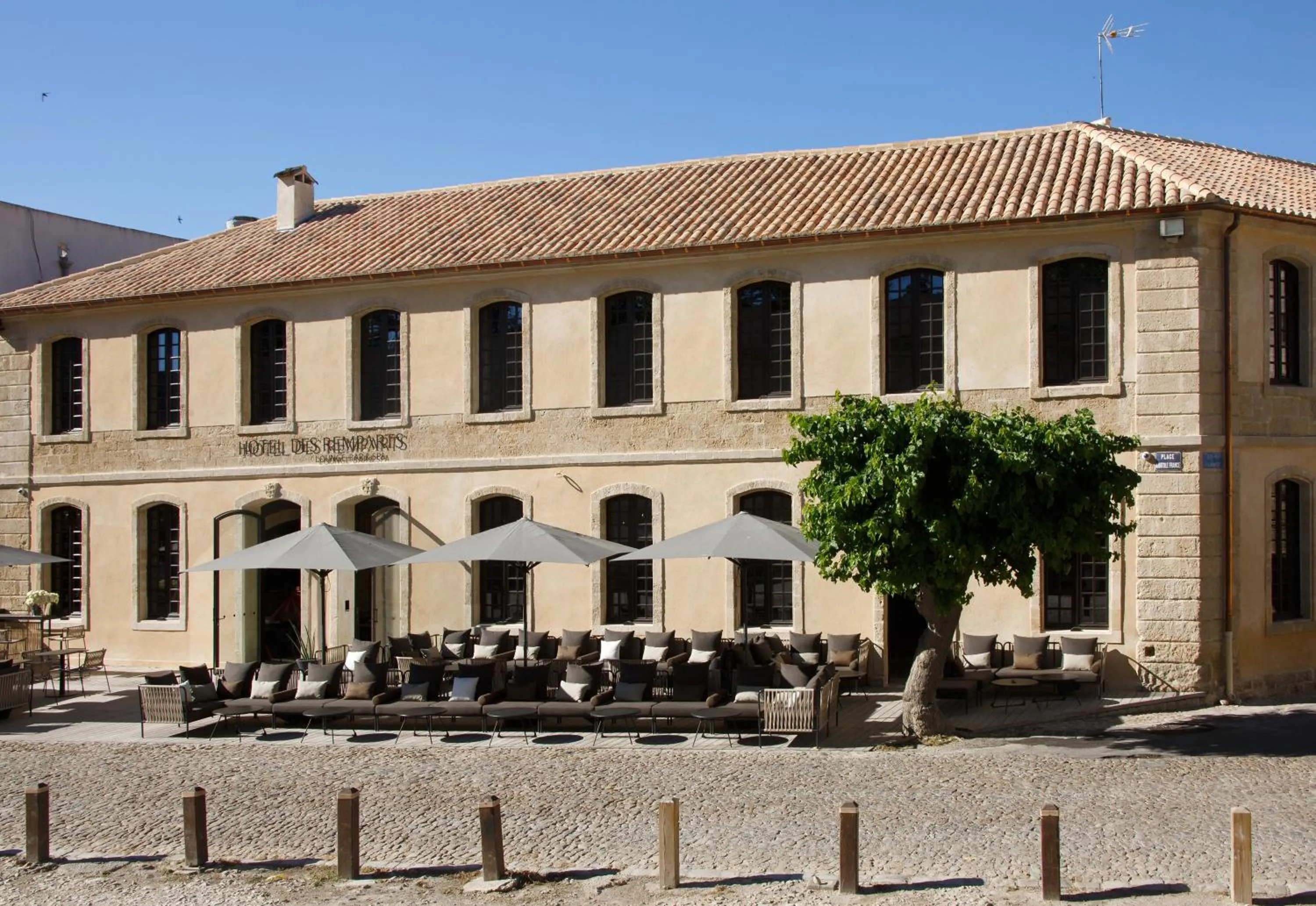 Property building in Boutique Hôtel des Remparts & Spa