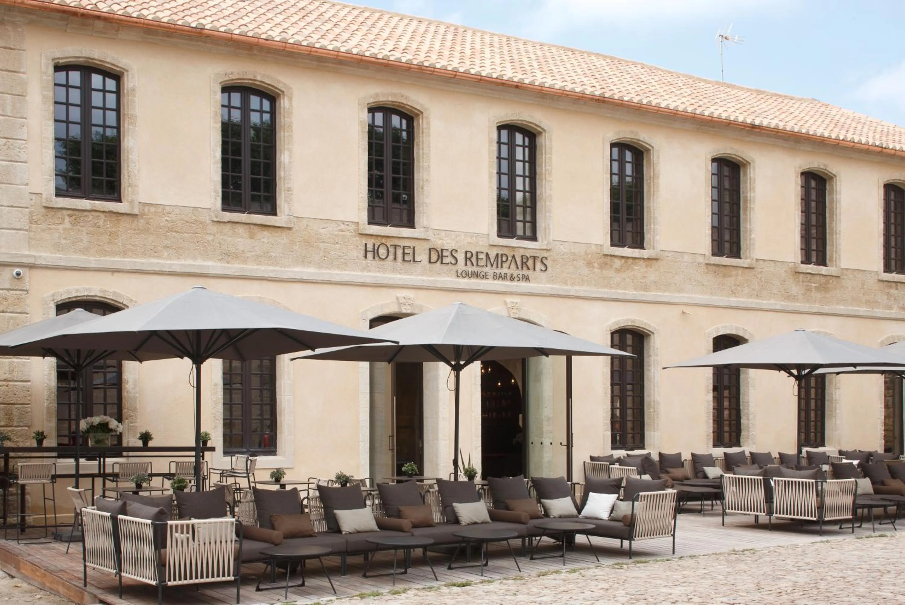 Property building in Boutique Hôtel des Remparts & Spa