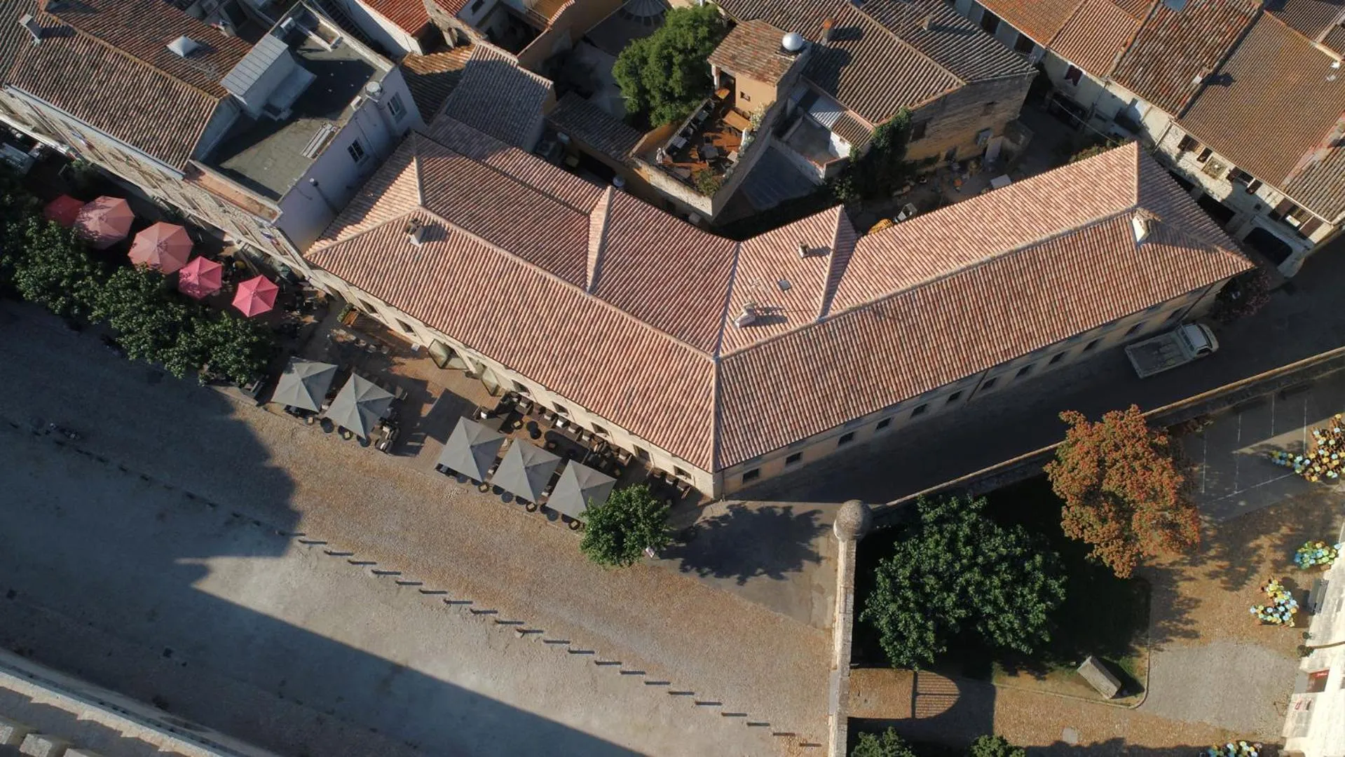 Bird's eye view in Boutique Hôtel des Remparts & Spa