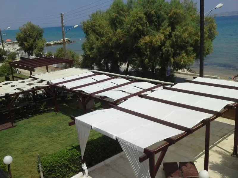 Garden view in Chris Studios & Apartments