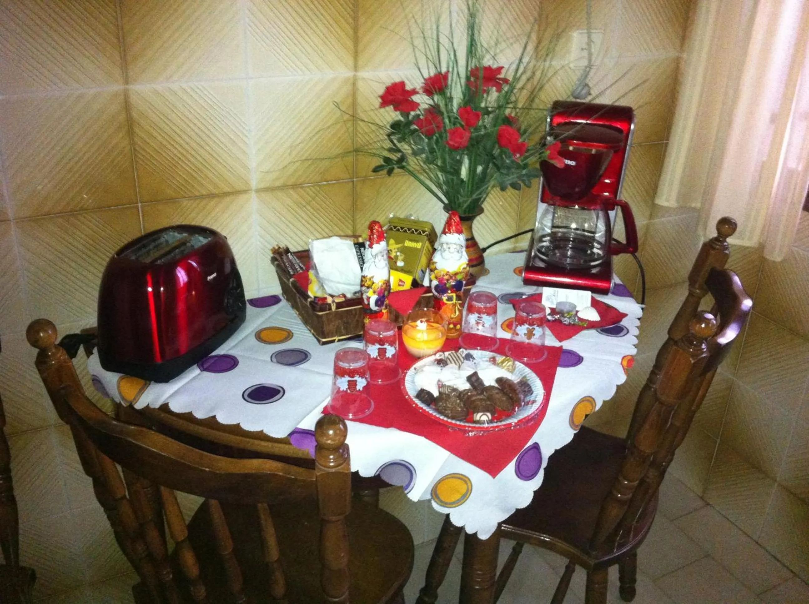 Kitchen or kitchenette in Chris Studios & Apartments