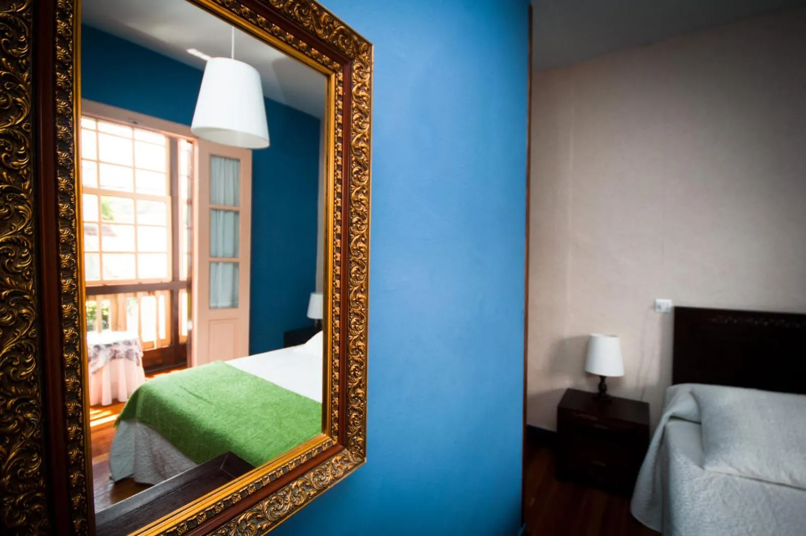 Bed in Hotel Villa Miramar