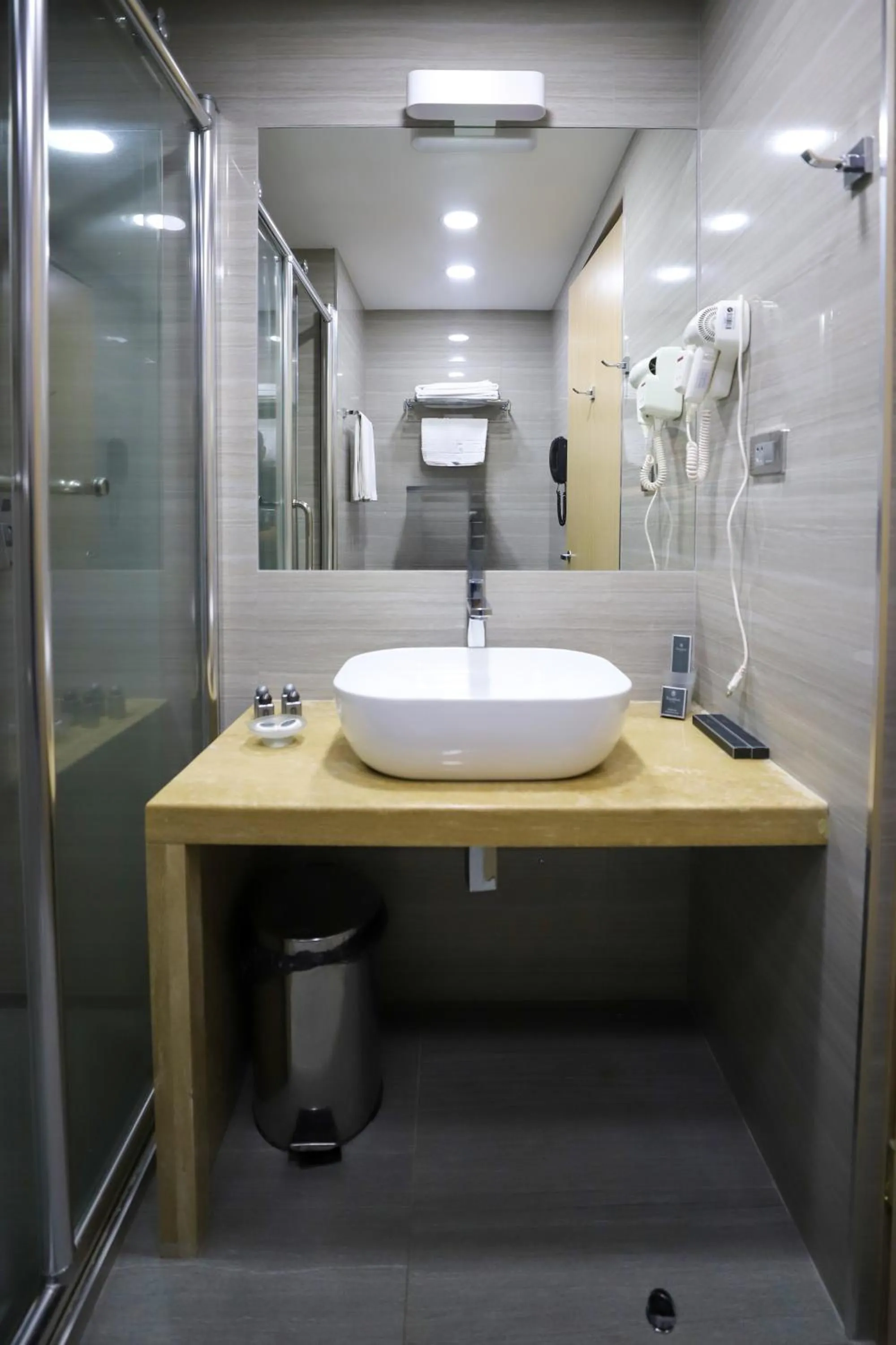 Bathroom in President Hotel by Hrazdan Hotel CJSC