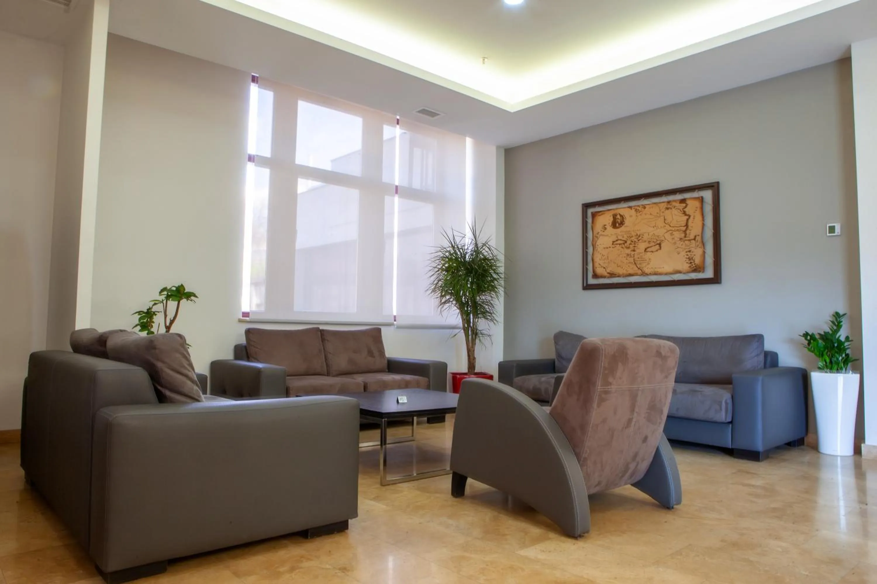 Seating area in President Hotel by Hrazdan Hotel CJSC