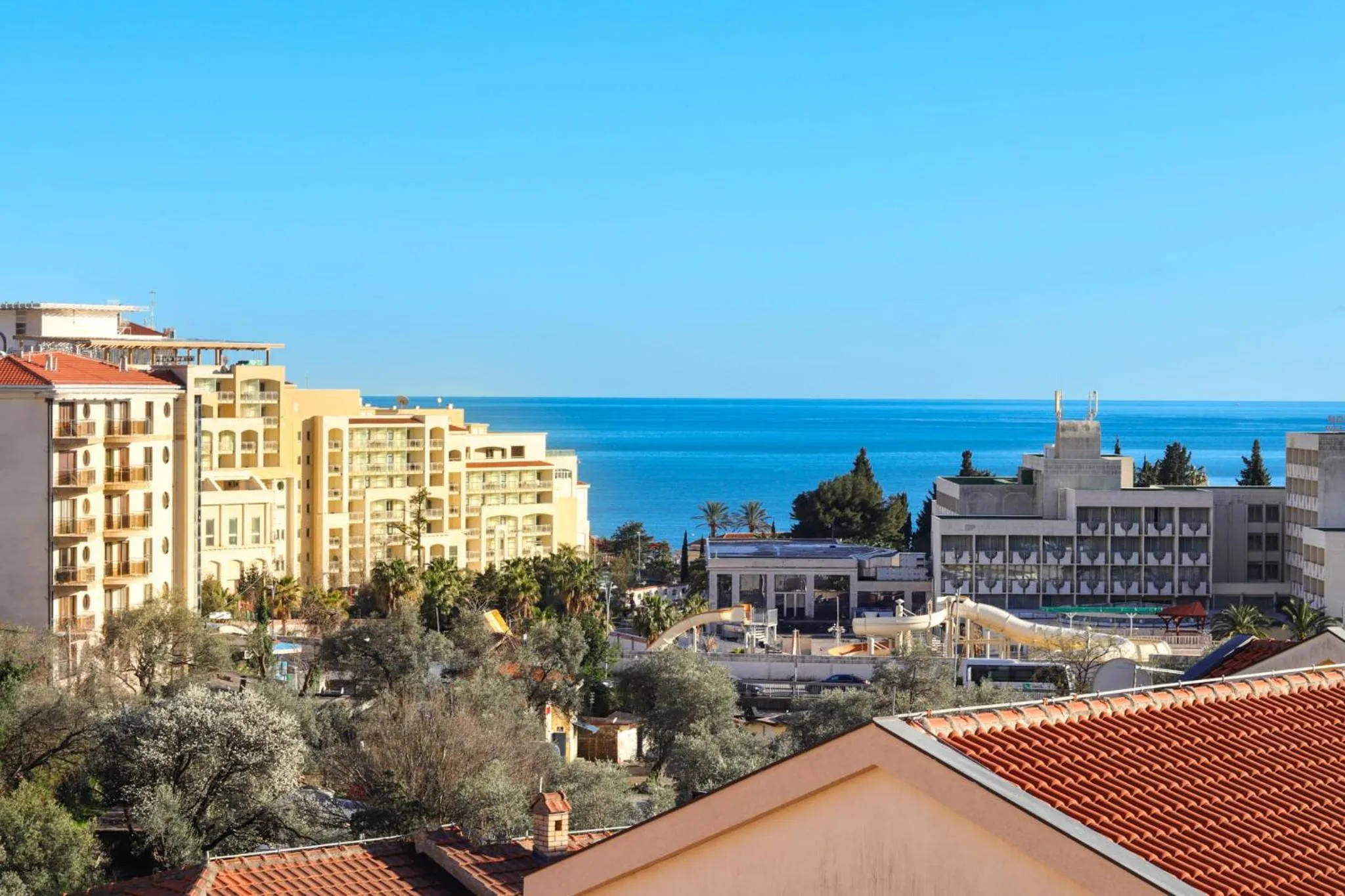 Sea view in Apartments Sofija