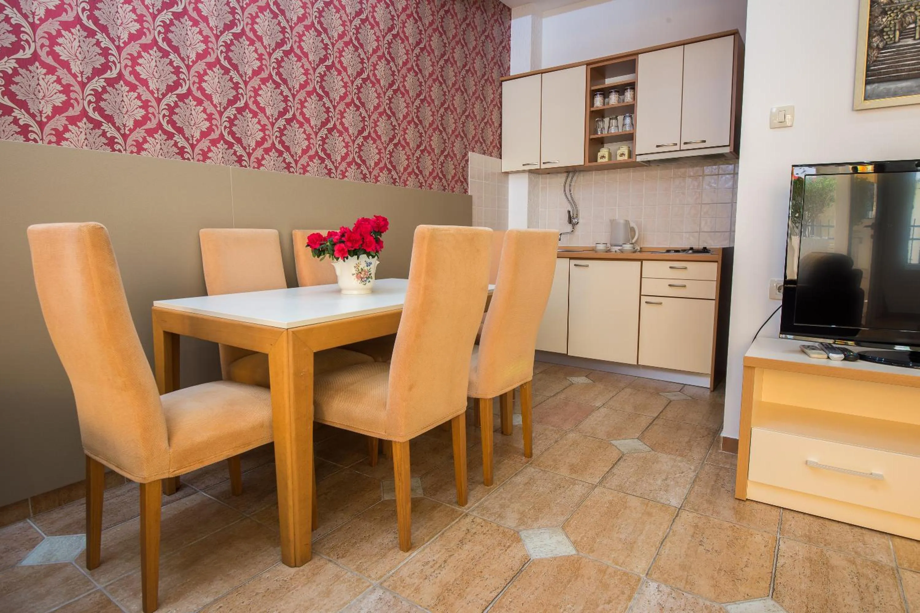 Kitchen or kitchenette in Apartments Sofija