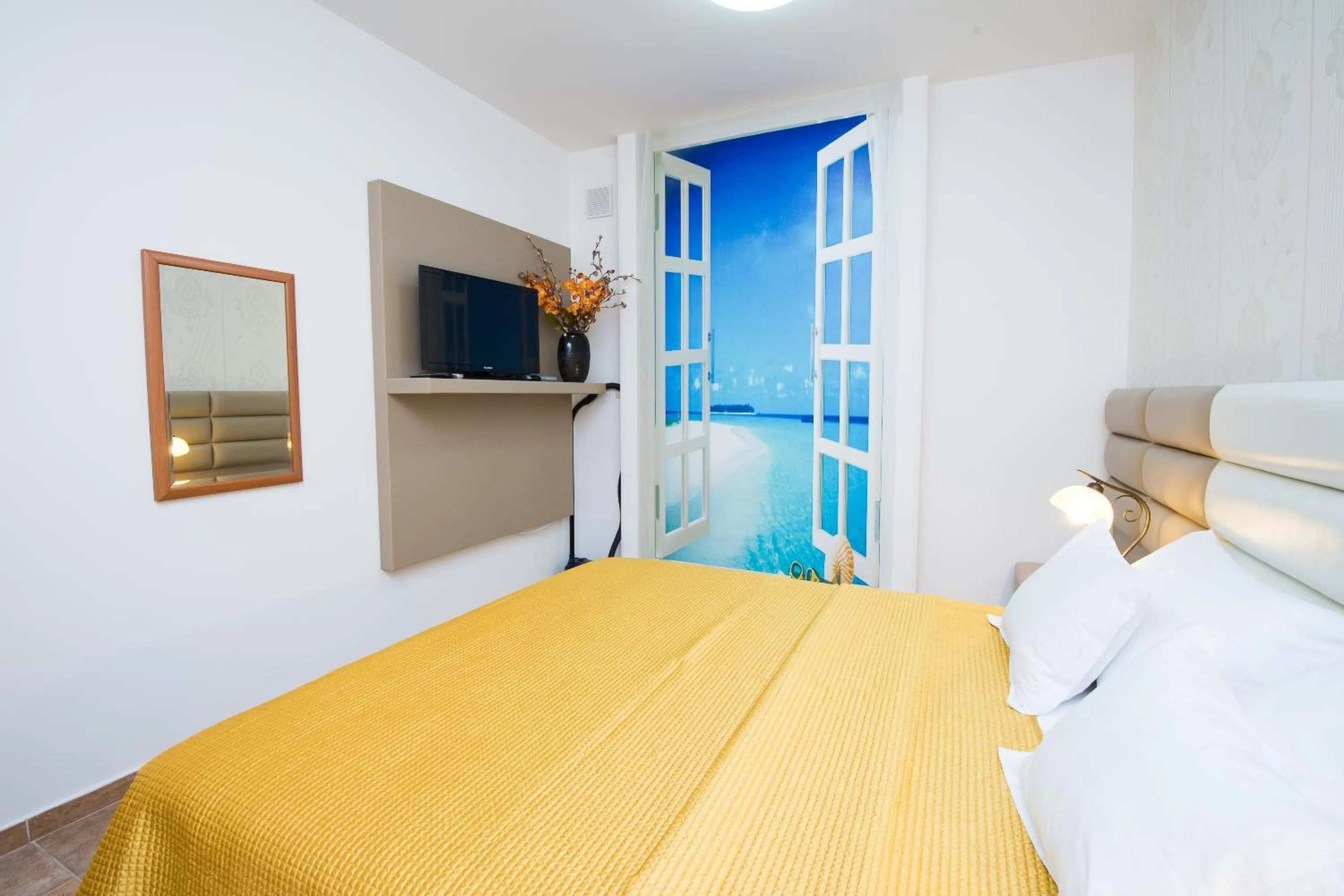 Bedroom, Bed in Apartments Sofija